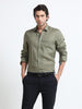 Rustic Olive Essential Linen Solid Shirt