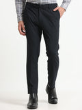 DARK BLUE 4 WAY STRETCH VISCOSE BLEND FORMAL PANT
