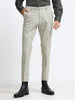 LIGHT GREY 4 WAY STRETCH VISCOSE BLEND FORMAL PANT