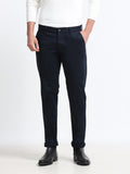 NAVY BLUE GIZZA COTTON TROUSER