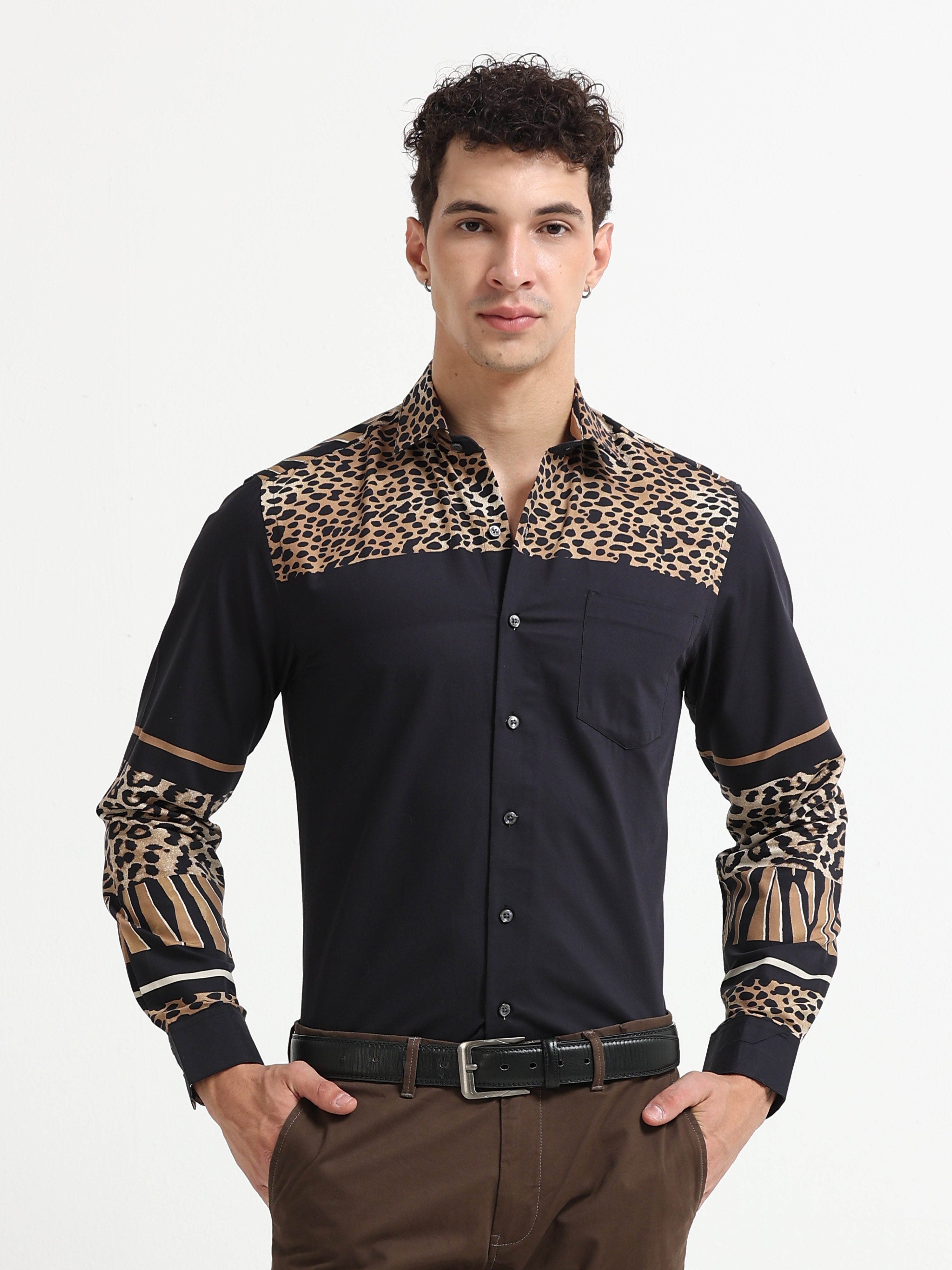 Shadow Predator Panel Luxe Shirt
