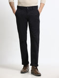 BLACK GAP TWILL STRETCH TROUSERS