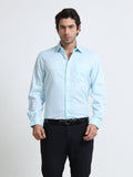 Arctic Blue Jacquard Shirt