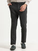 CHARCOAL 4 WAY STRETCH VISCOSE BLEND FORMAL PANT