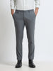 SLATE GREY 4 WAY STRETCH VISCOSE BLEND FORMAL PANT