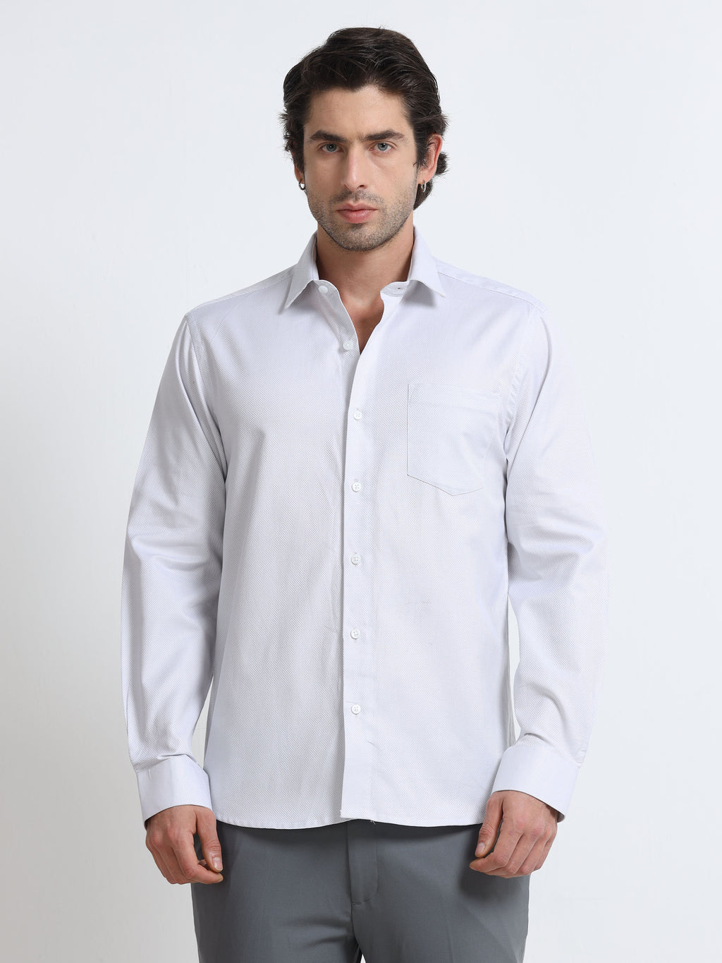 Glacier Ice Artisan Textured Shirt