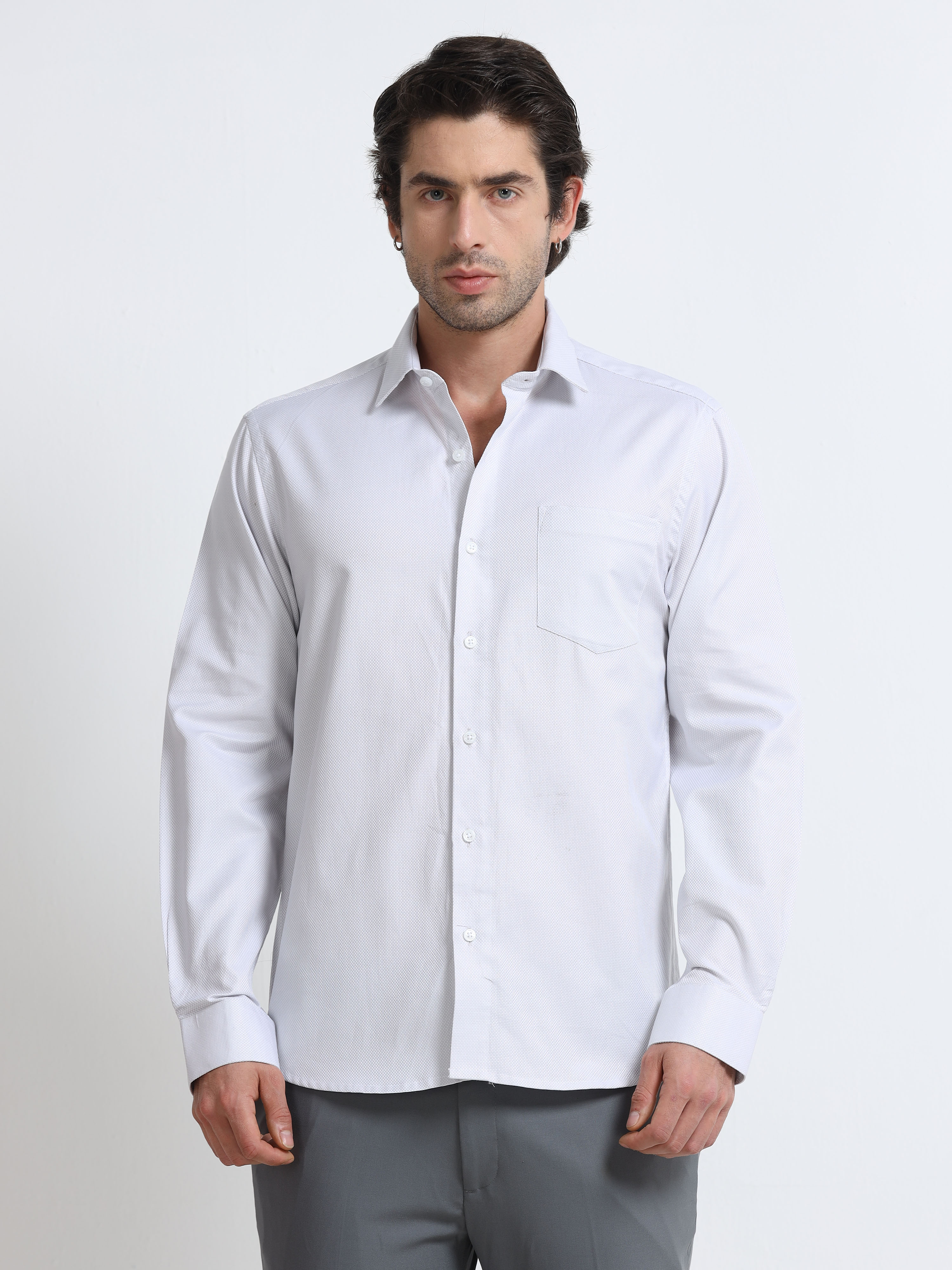 Glacier Ice Artisan Textured Shirt