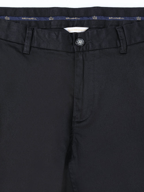 BLACK GIZZA COTTON TROUSER