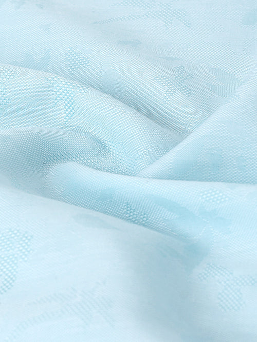 Arctic Blue Jacquard Shirt