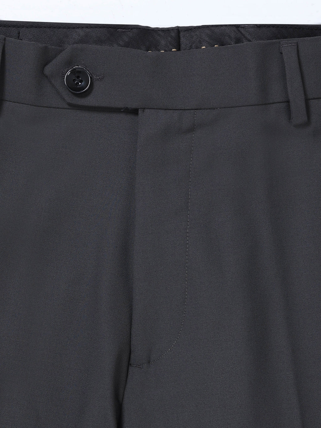CHARCOAL 4 WAY STRETCH VISCOSE BLEND FORMAL PANT