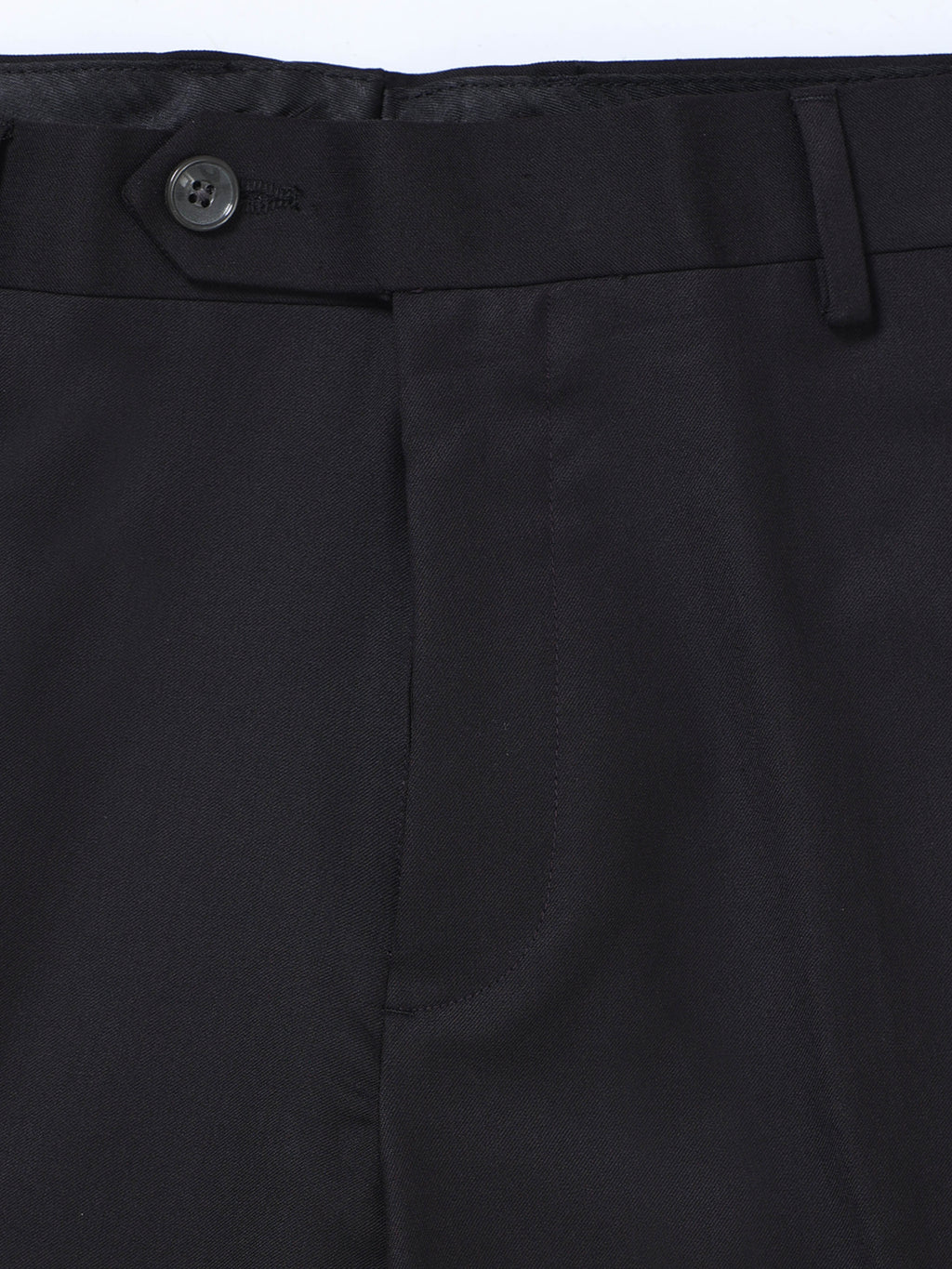 BLACK 4 WAY STRETCH VISCOSE BLEND FORMAL PANT