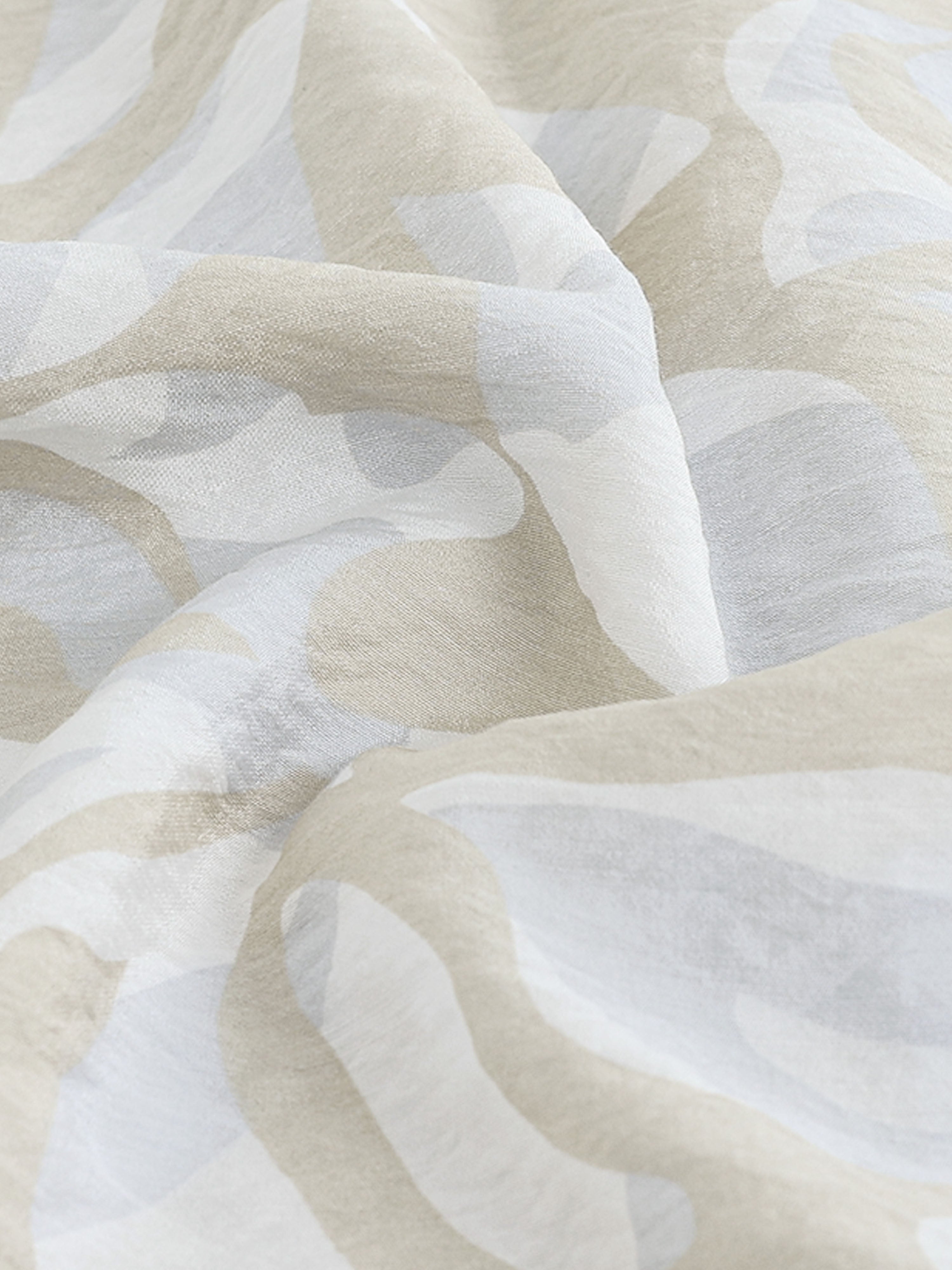 Sahara Mist Cotton Crush Printed Shirt