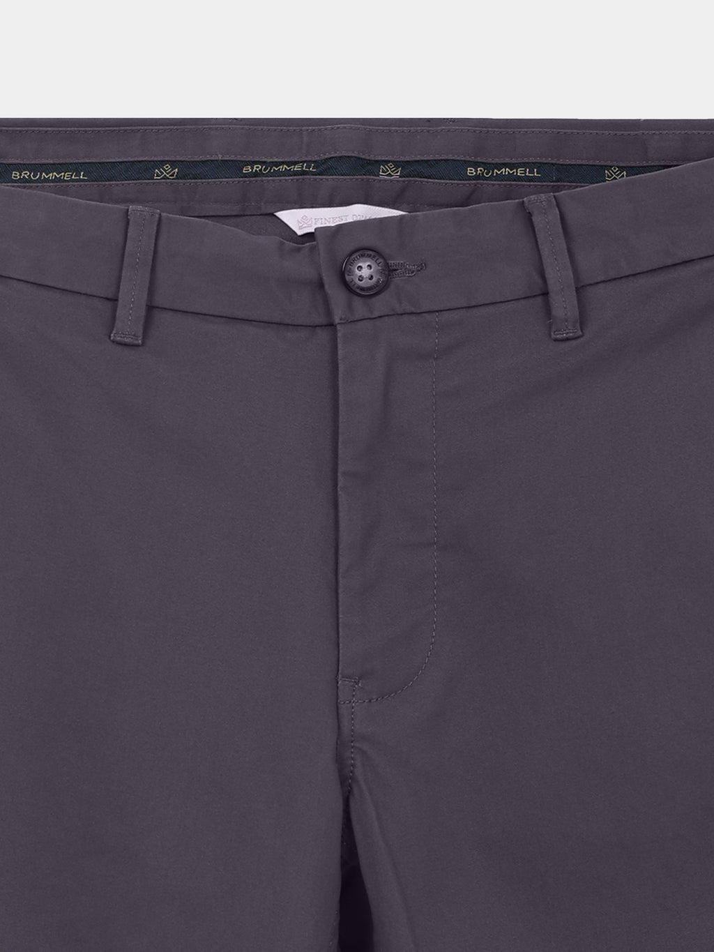 DARK GREY GIZZA COTTON TROUSER