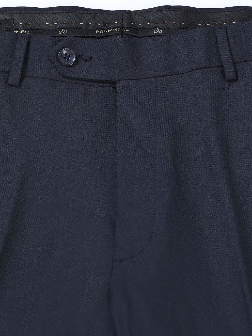 DARK BLUE 4 WAY STRETCH VISCOSE BLEND FORMAL PANT
