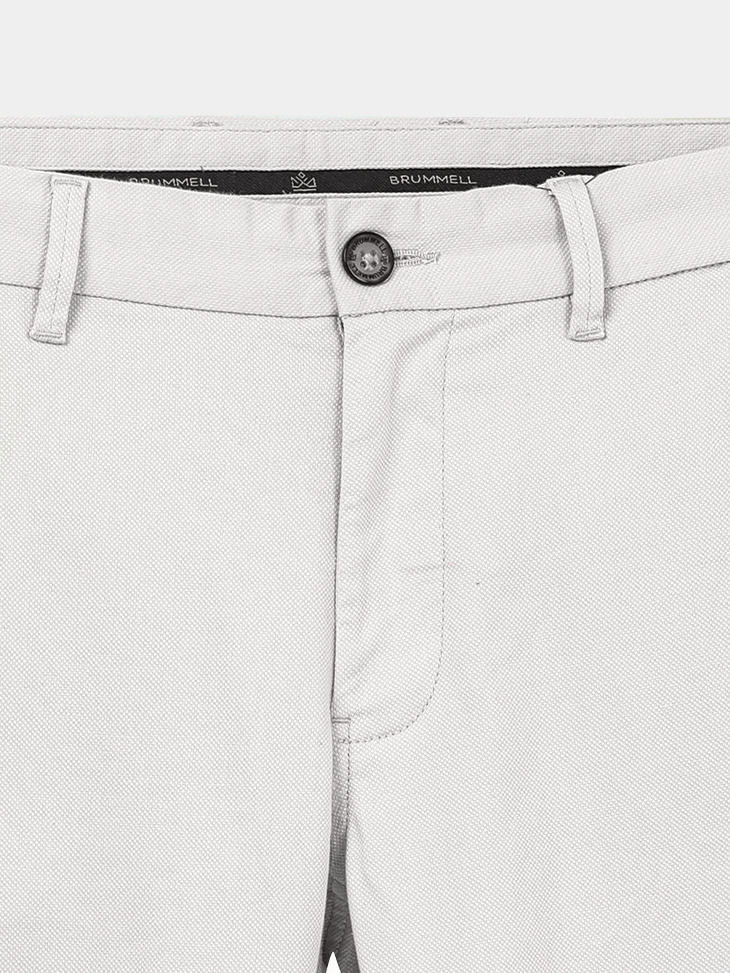 LIGHT ASH CONVERSE COTTON LYCRA STRECTH TROUSERS