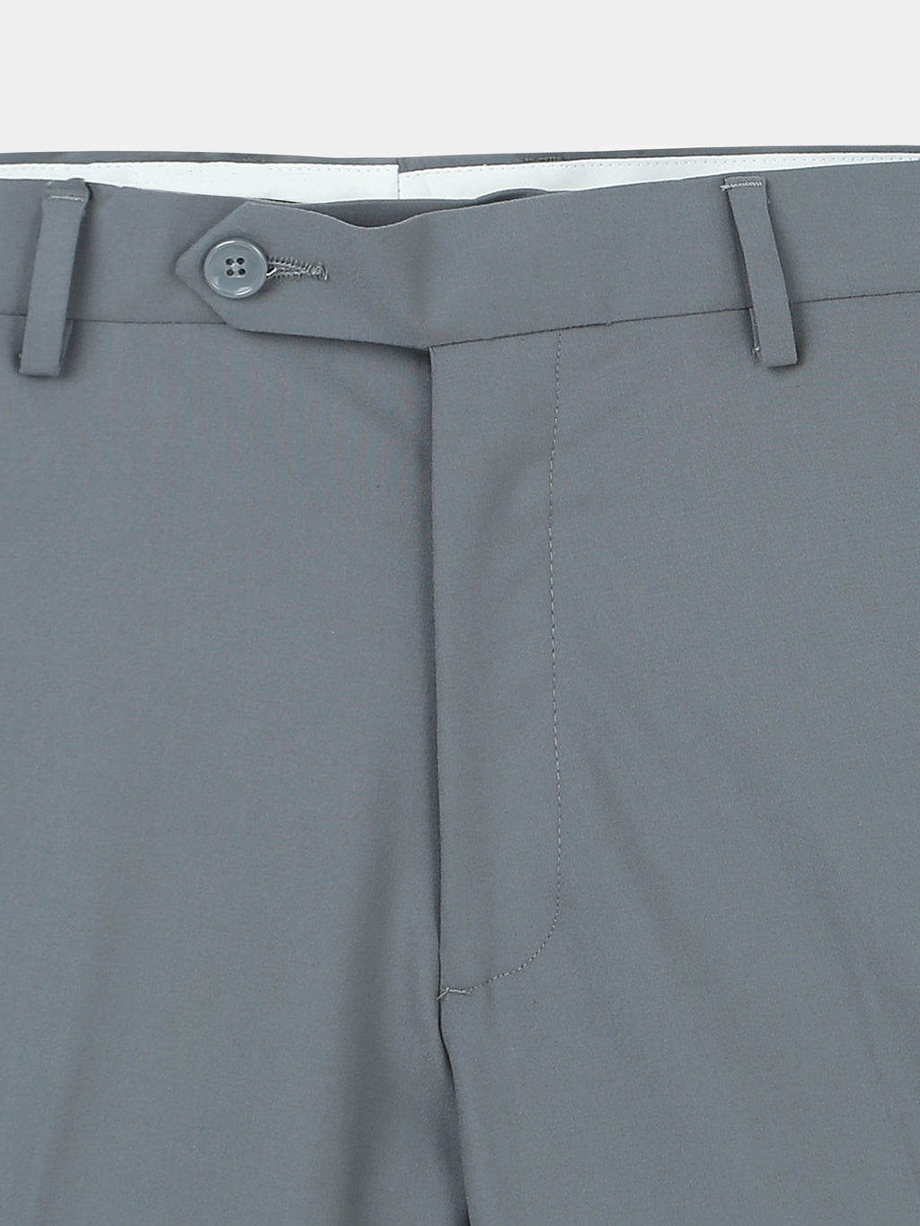 SLATE GREY 4 WAY STRETCH VISCOSE BLEND FORMAL PANT