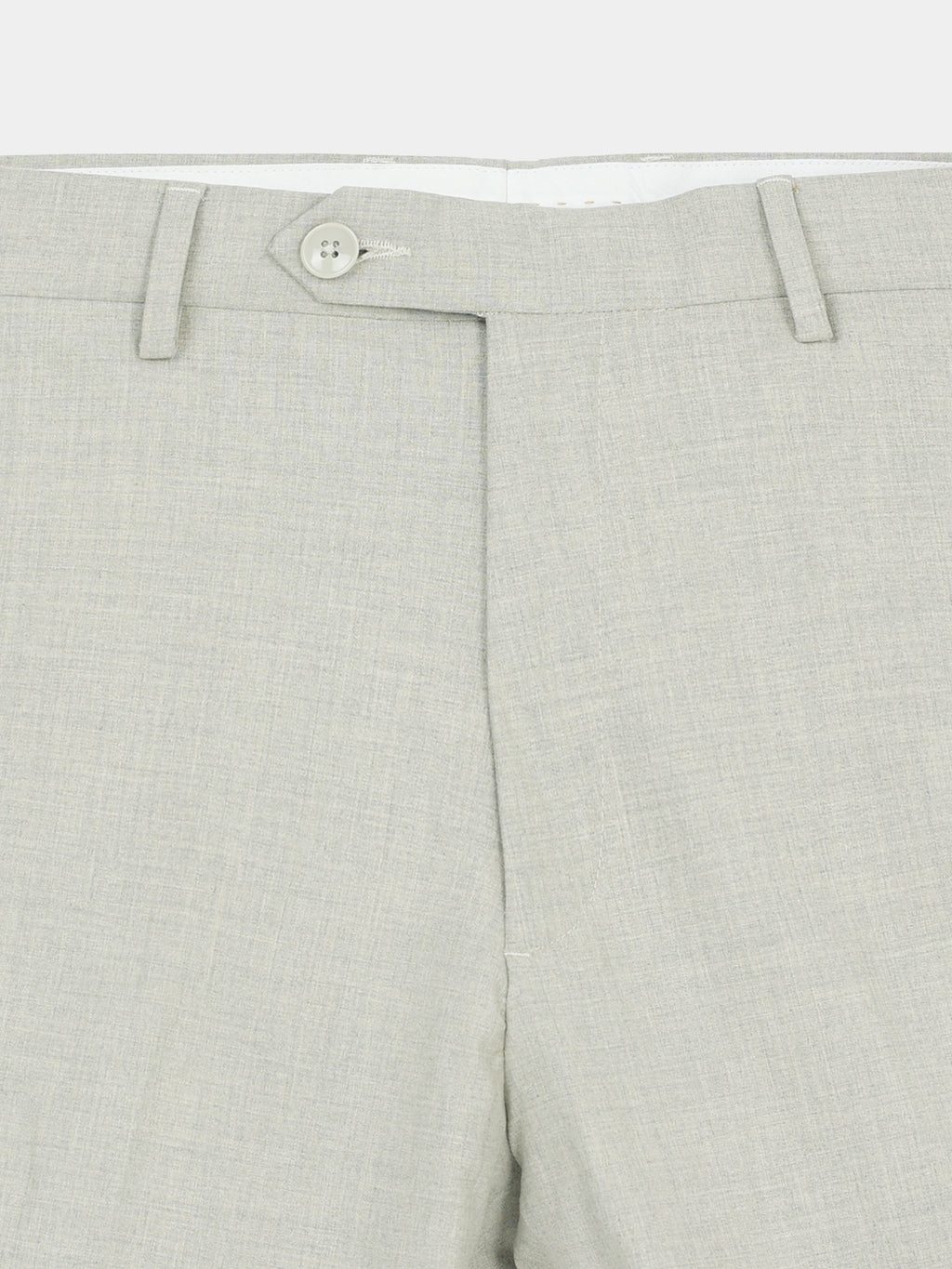 LIGHT GREY 4 WAY STRETCH VISCOSE BLEND FORMAL PANT