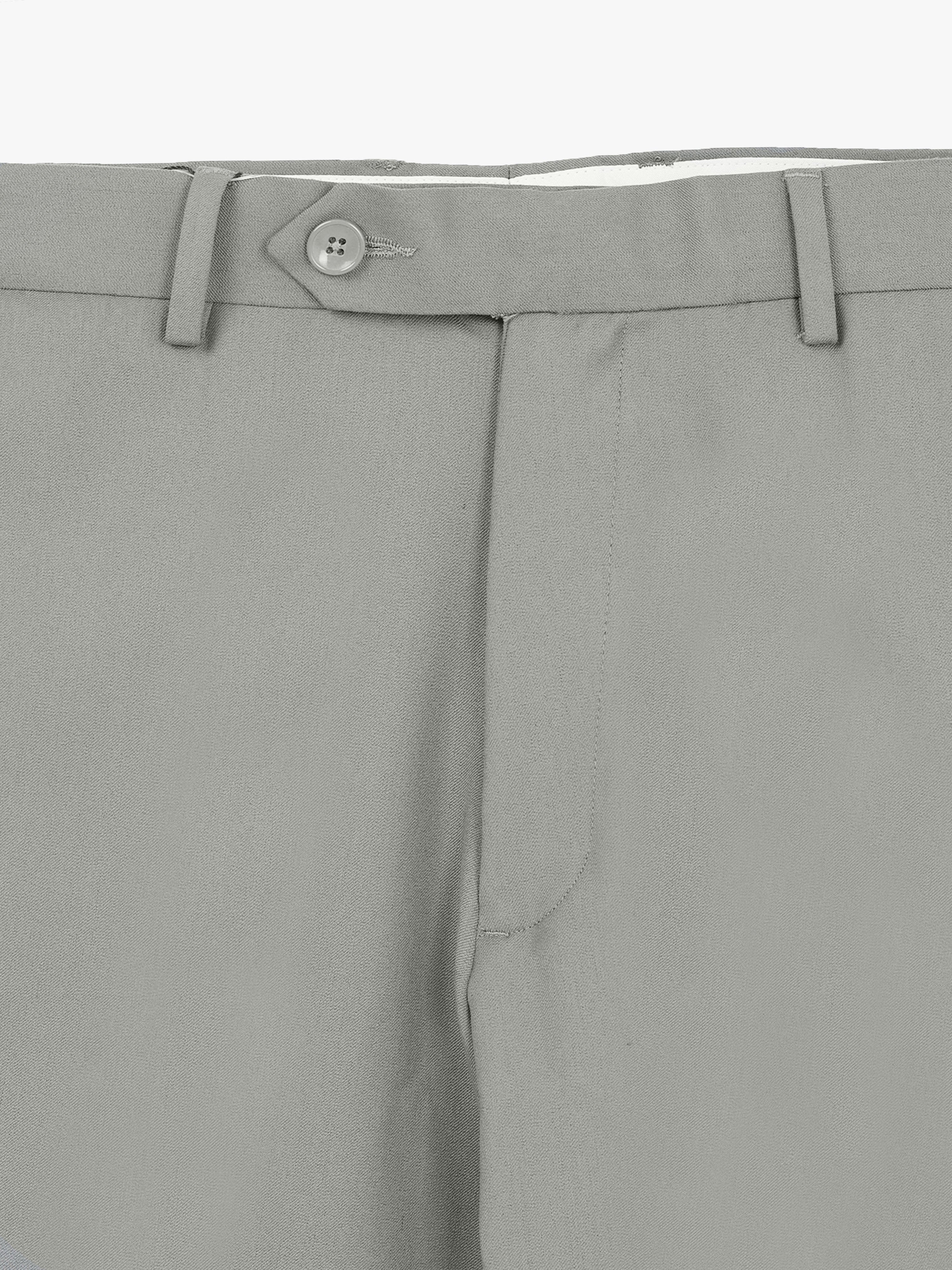 WARM GREY 4 WAY STRETCH VISCOSE BLEND FORMAL PANT
