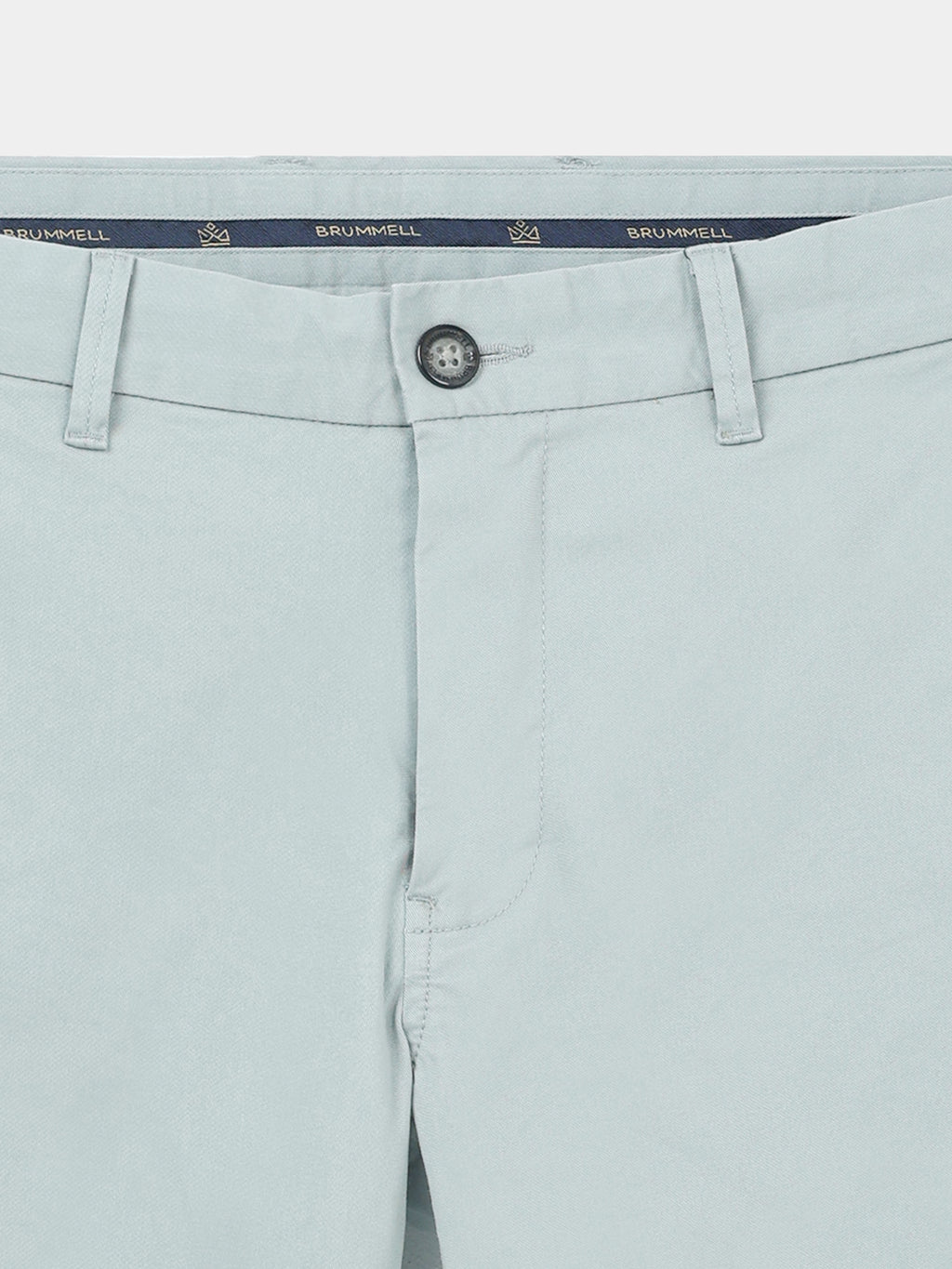 BLUISH GREY GAP TWILL STRETCH TROUSERS