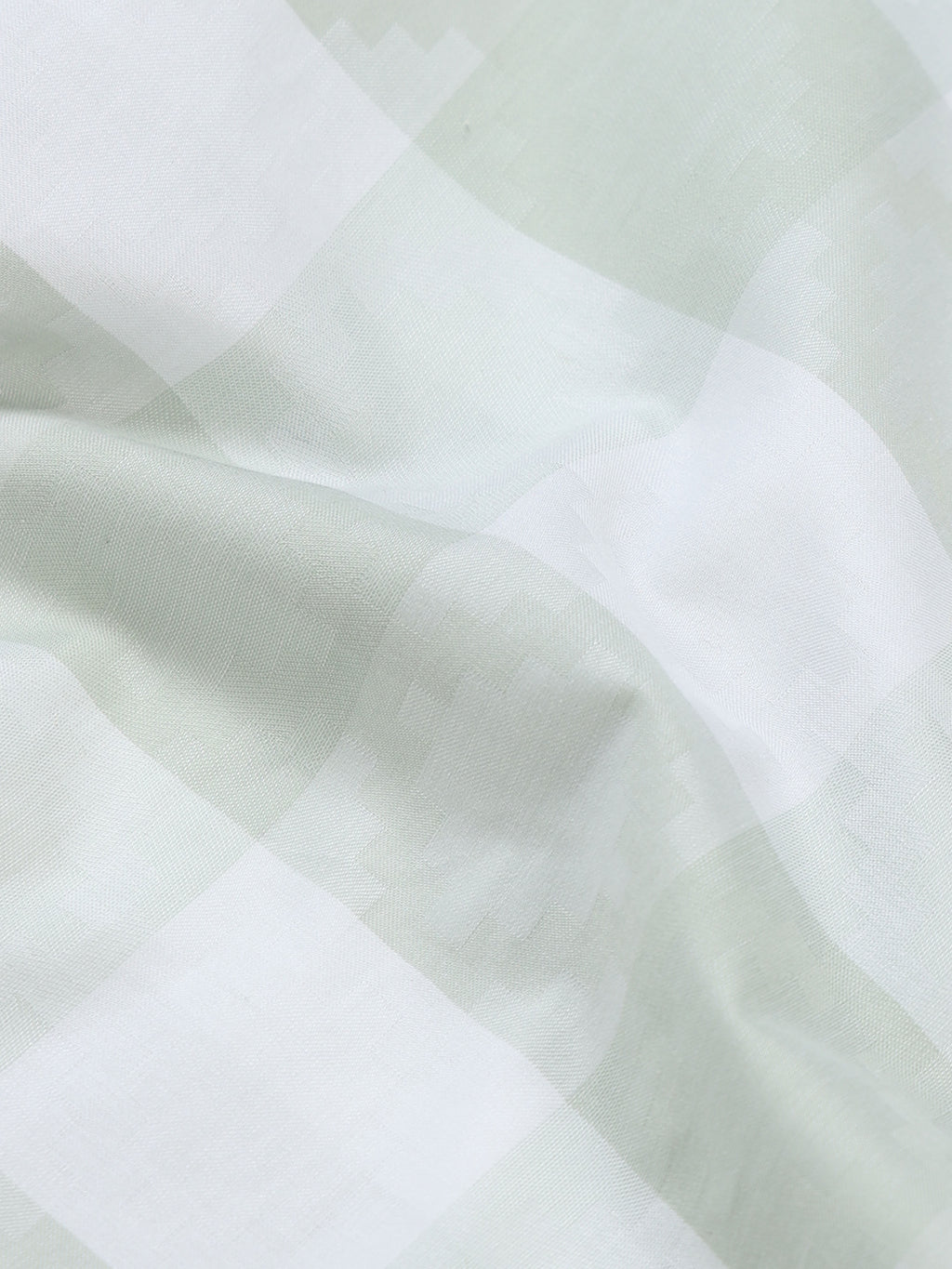 Pistachio Check Artisan Jacquard Shirt