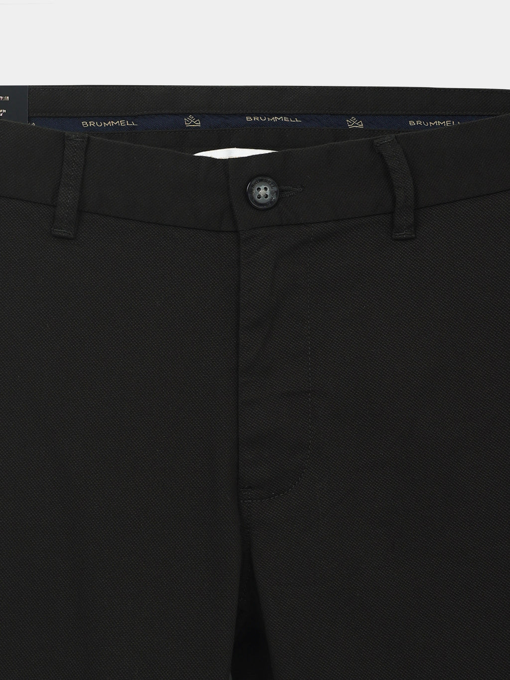 BLACK GAP TWILL STRETCH TROUSERS