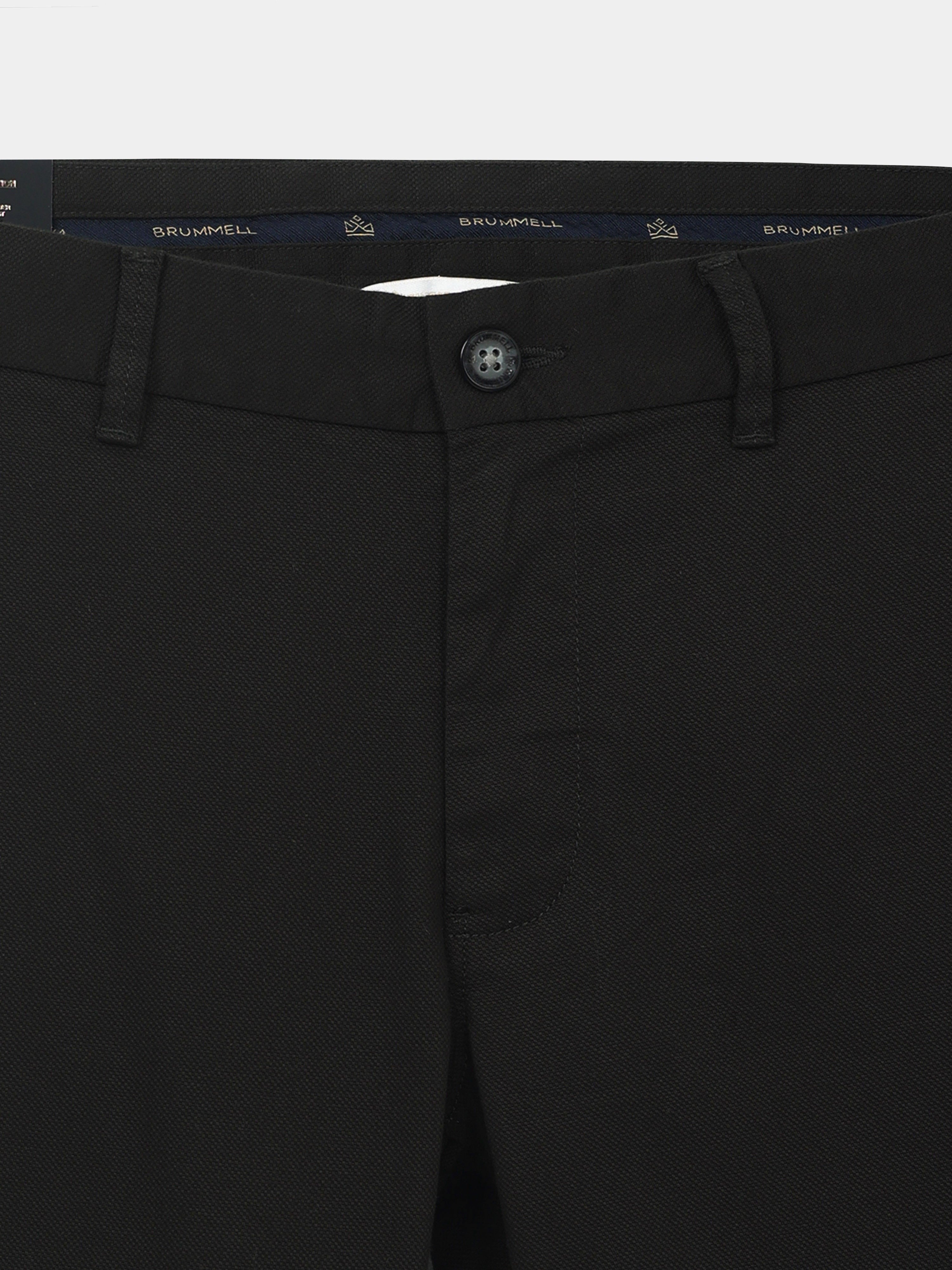 BLACK GAP TWILL STRETCH TROUSERS