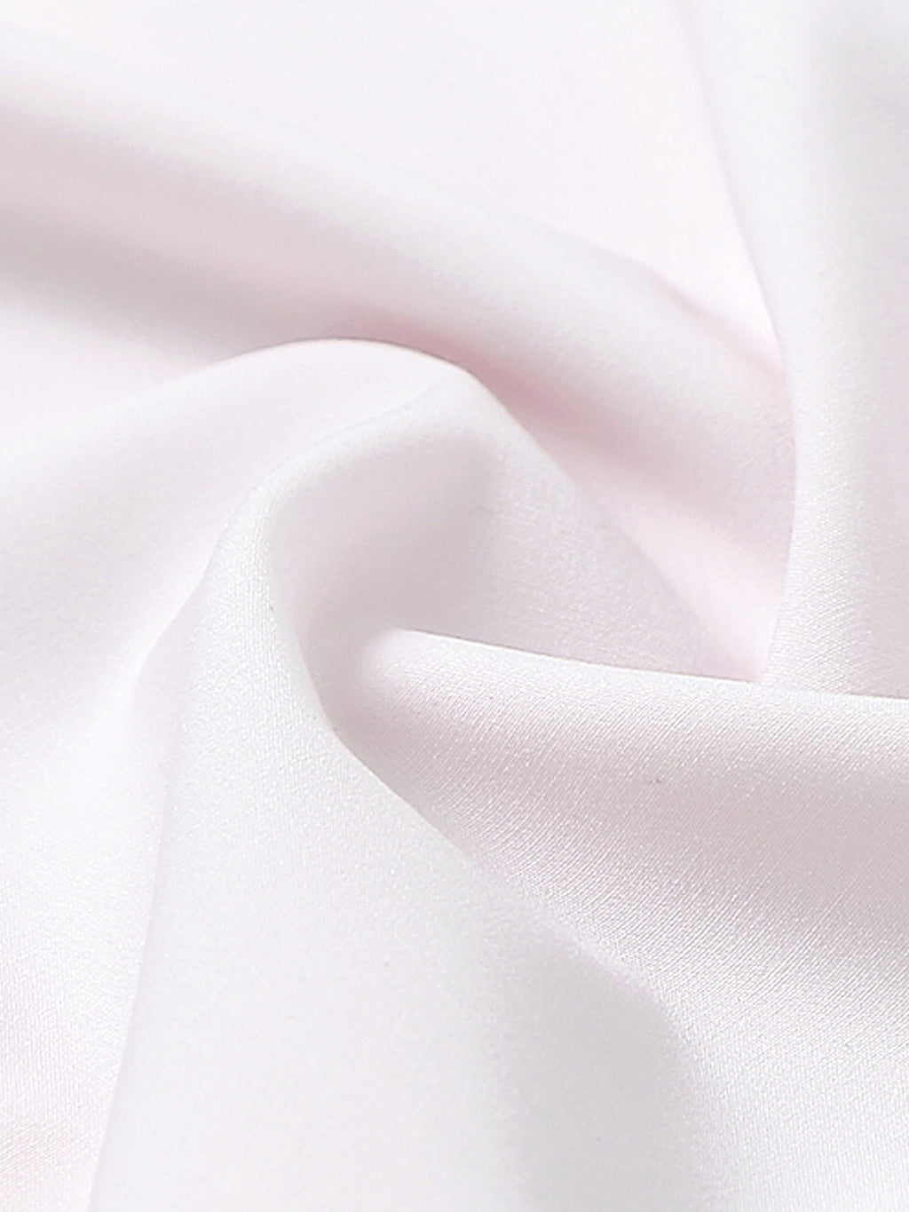 Morning Rose Cotton Satin Stretch Solid Shirt