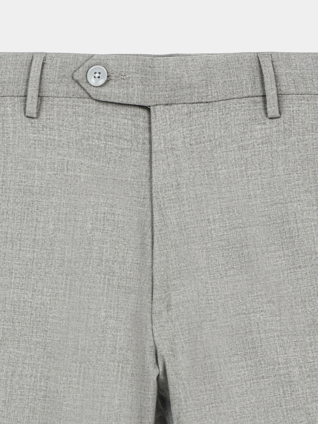 CEMENT GREY 4 WAY STRETCH VISCOSE BLEND FORMAL PANT