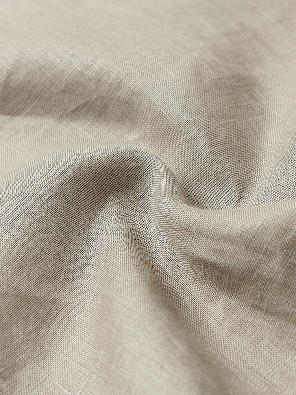 Sahara Sand Linen Solid Shirt
