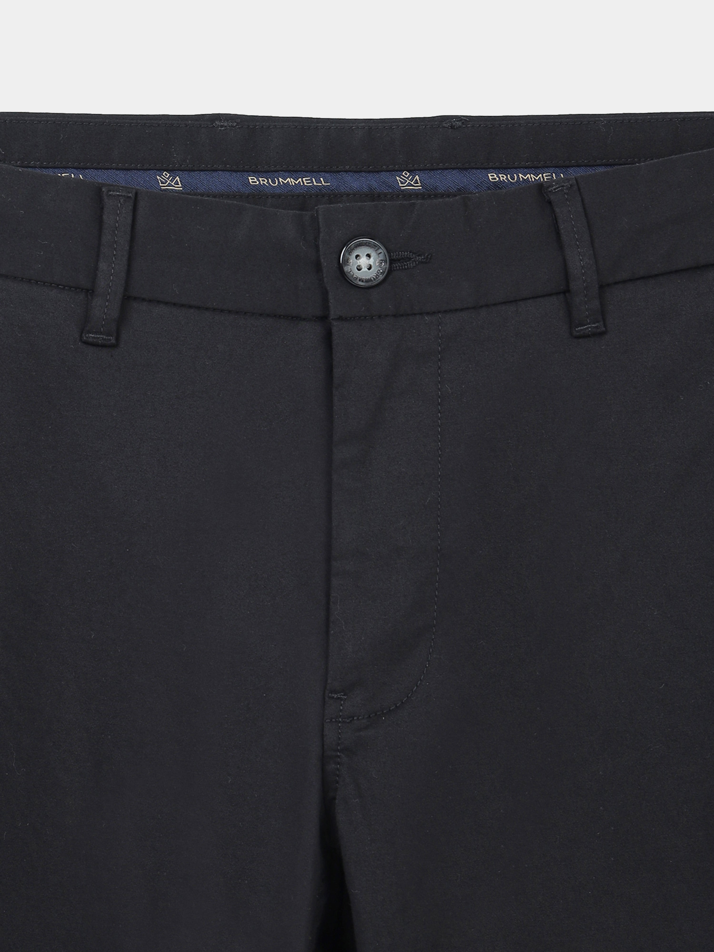 DARK COFFEE GIZZA COTTON TROUSER