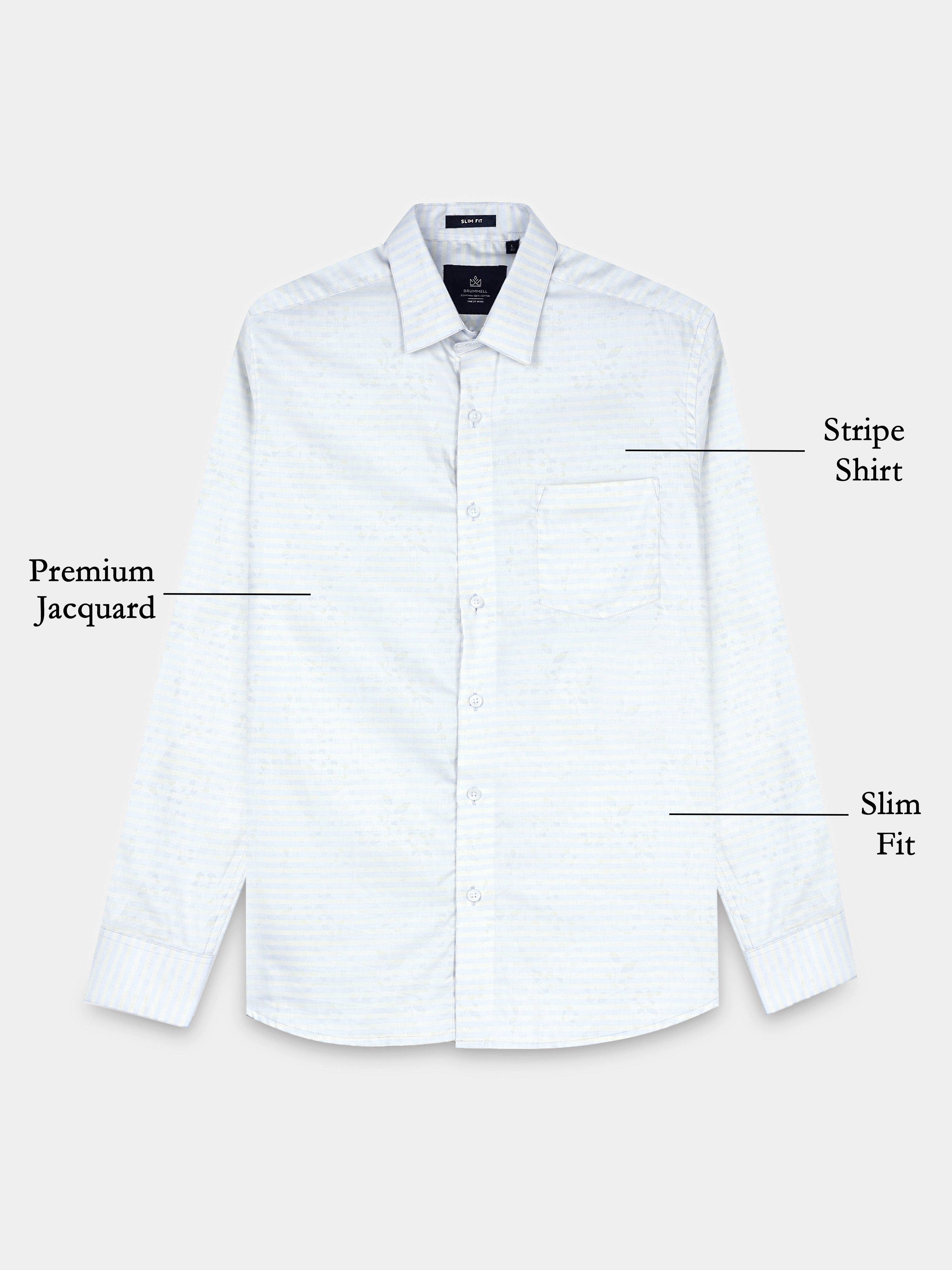 Ivory Bloom Heritage Stripe Shirt