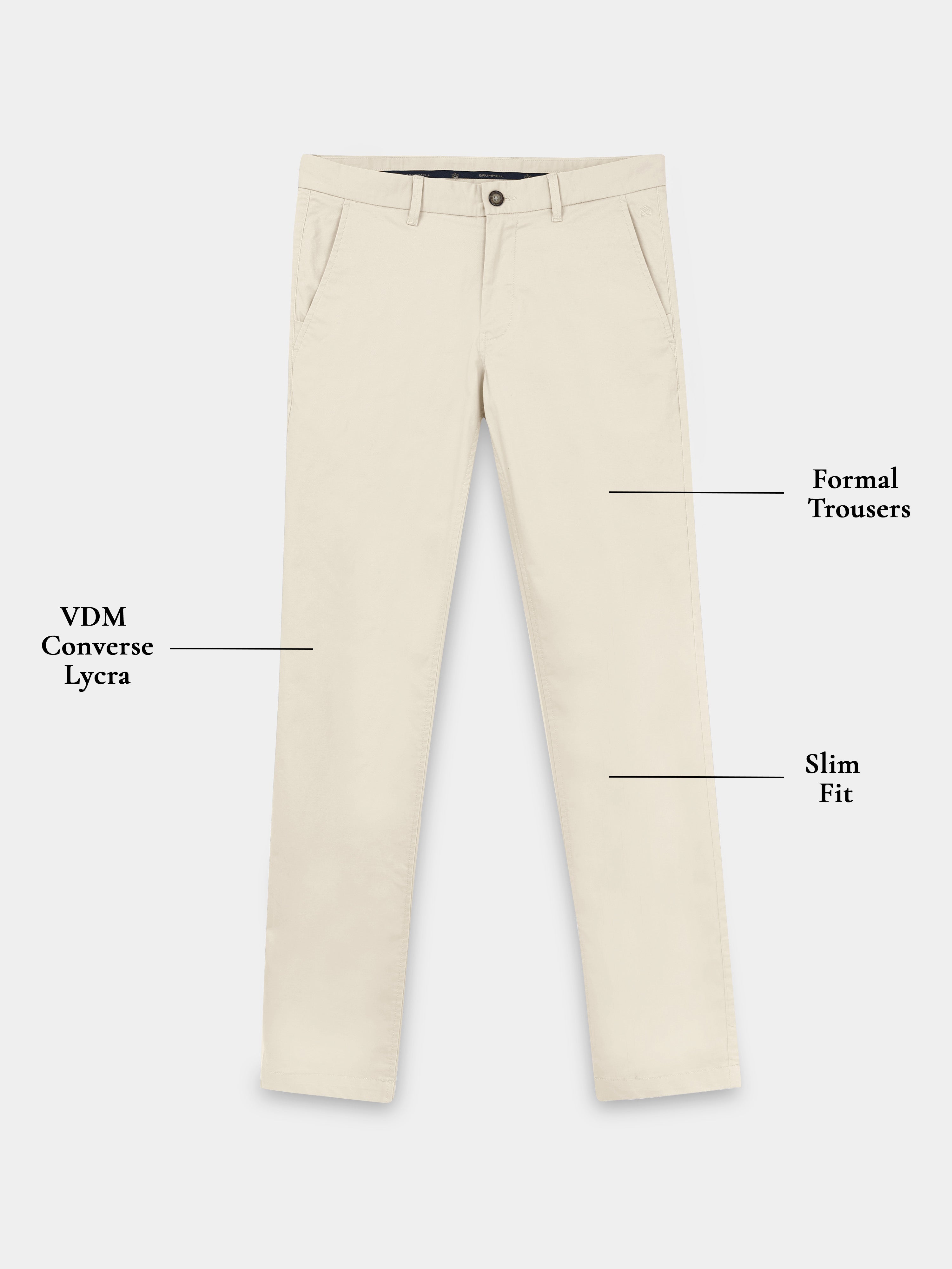 SKIN CONVERSE COTTON LYCRA STRECTH TROUSERS