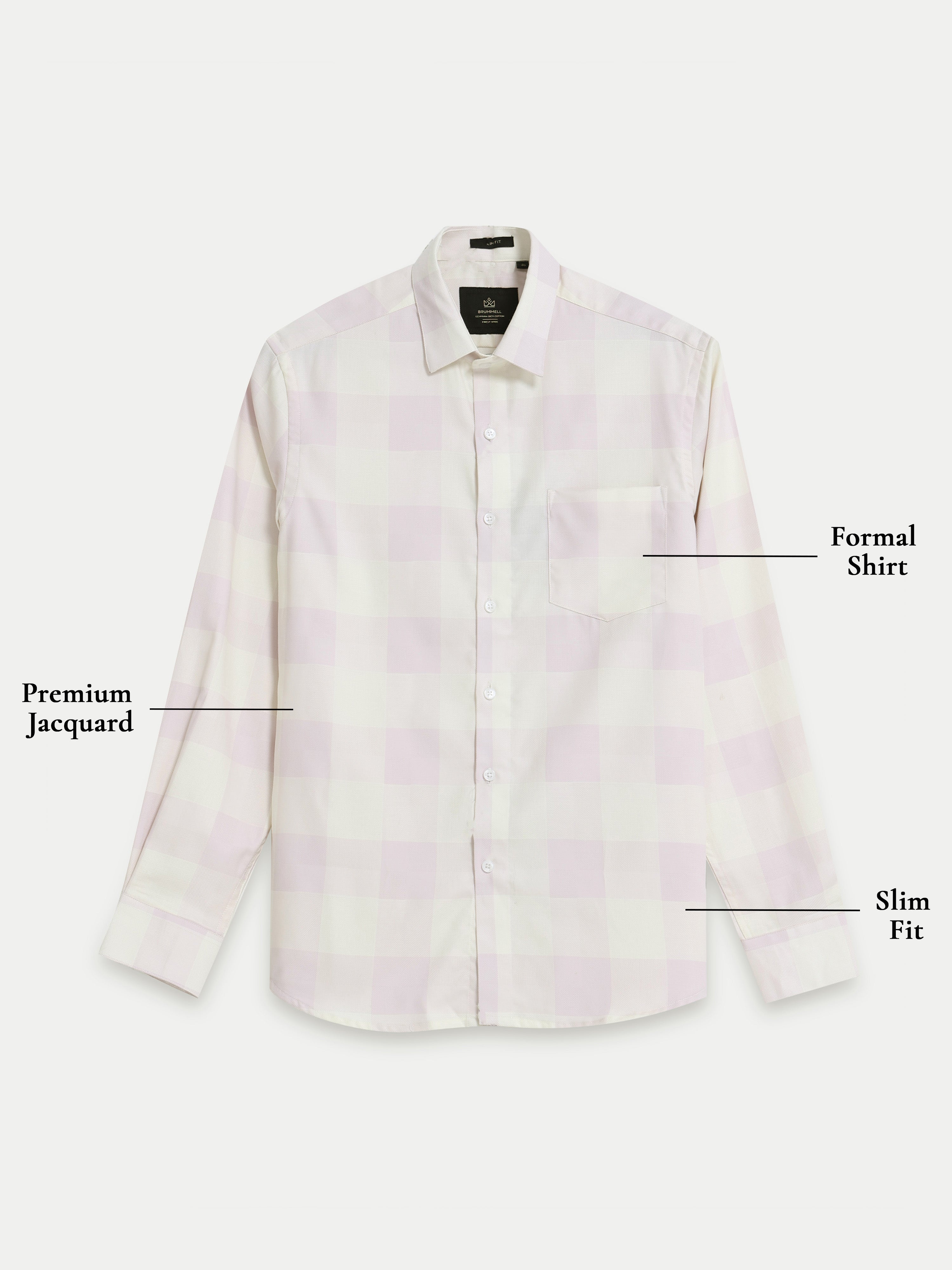 Sandblock Luxe Check Jacquard Shirt