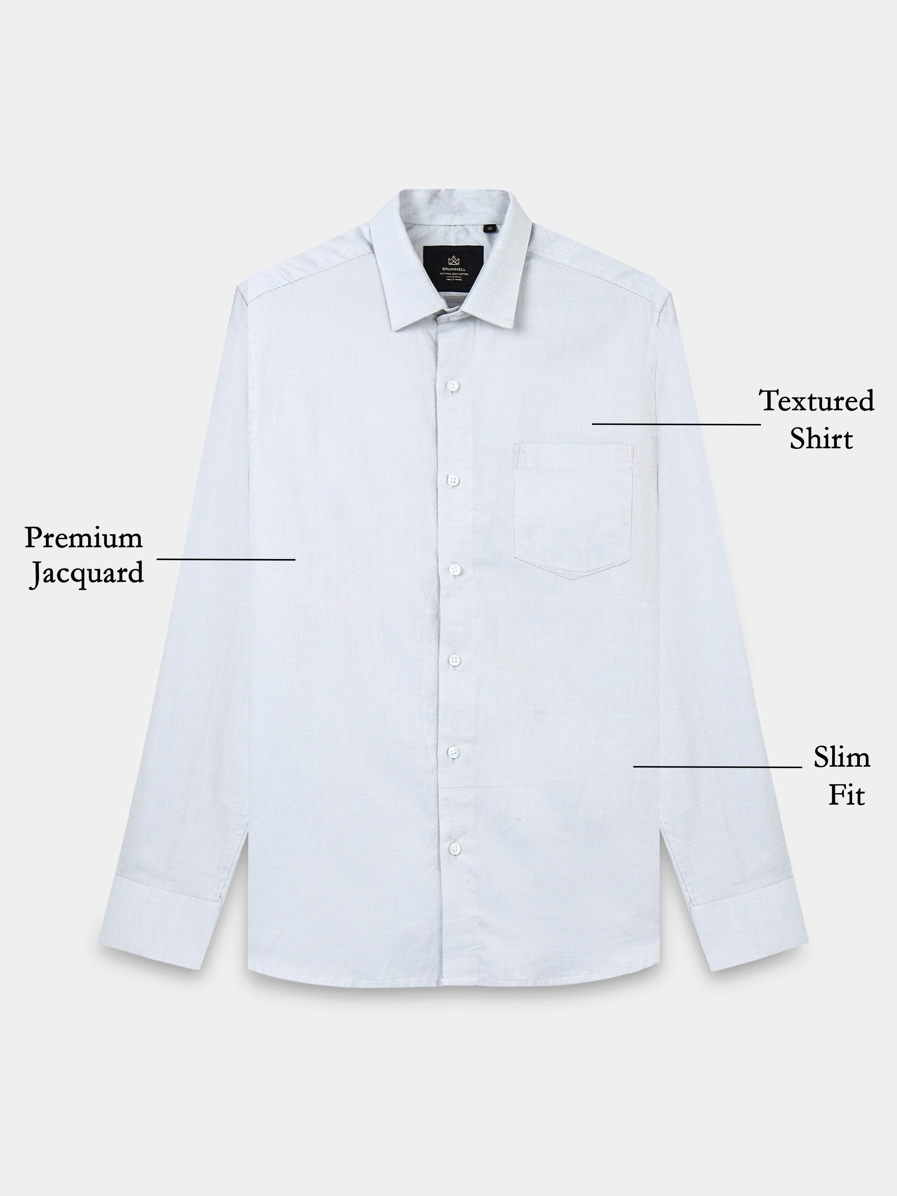 Glacier Ice Artisan Textured Shirt