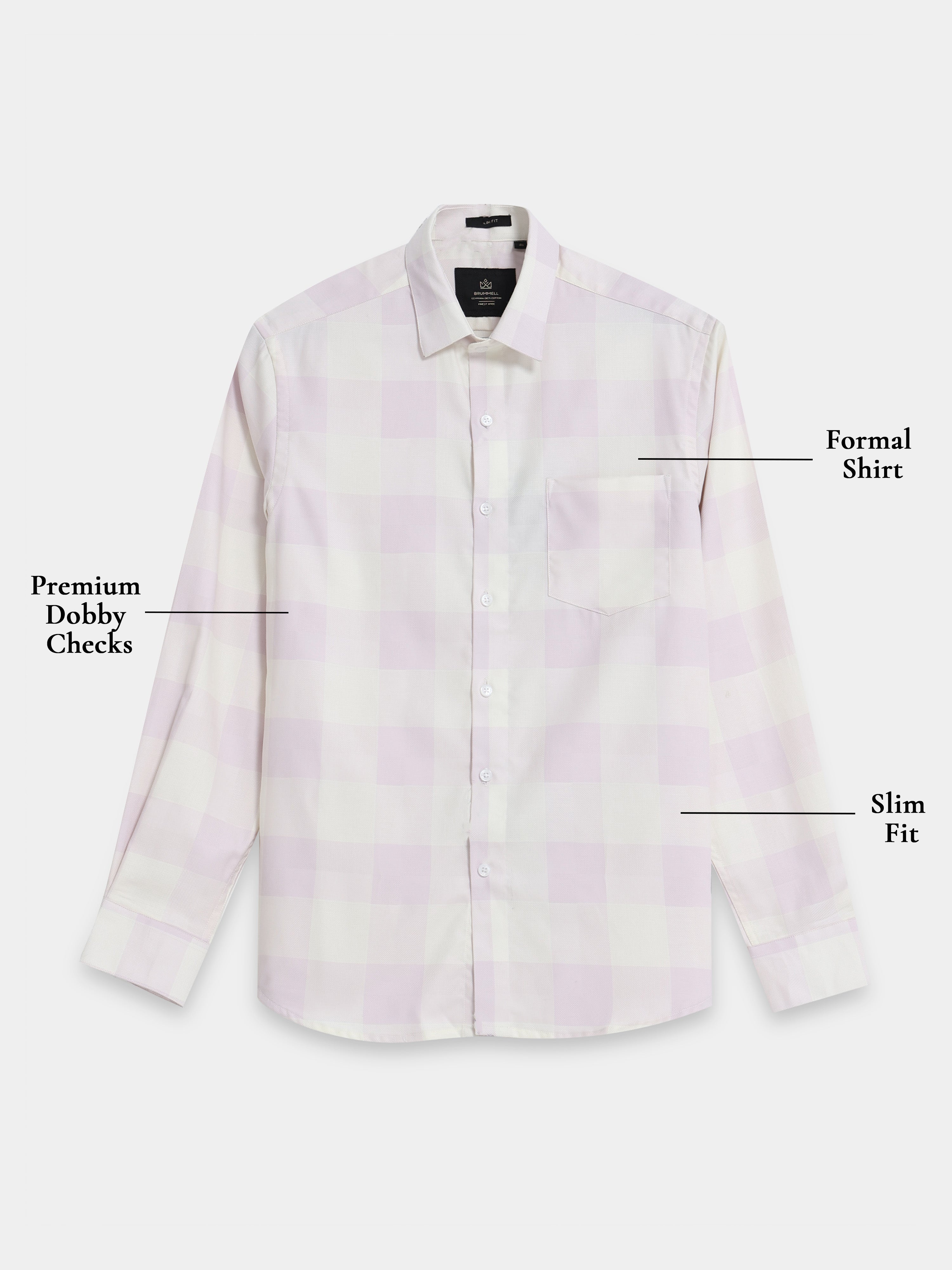Pastel Prism Check Jacquard Shirt