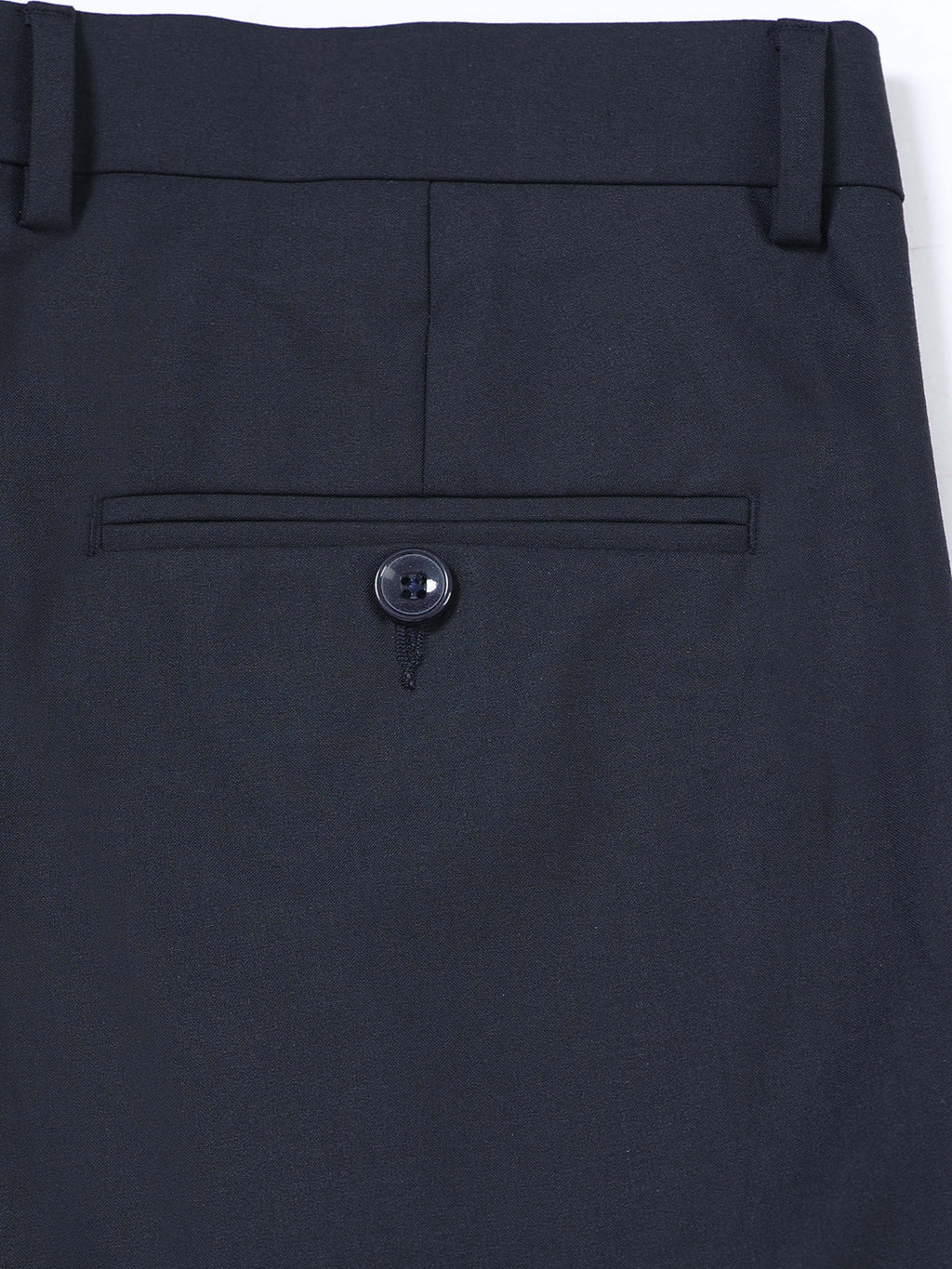 DARK BLUE 4 WAY STRETCH VISCOSE BLEND FORMAL PANT