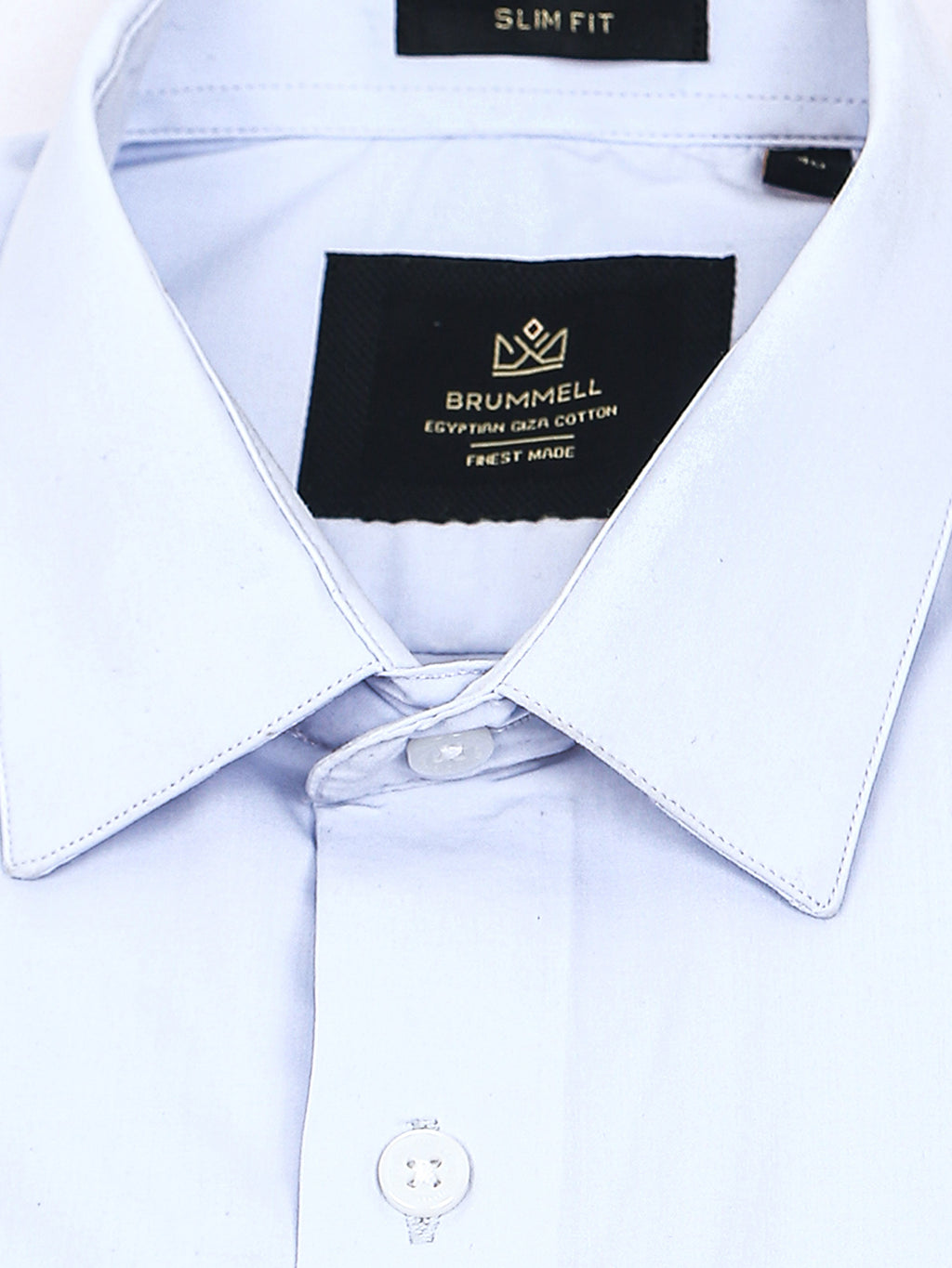 Arctic Lilac Cotton Satin Stretch Solid Shirt