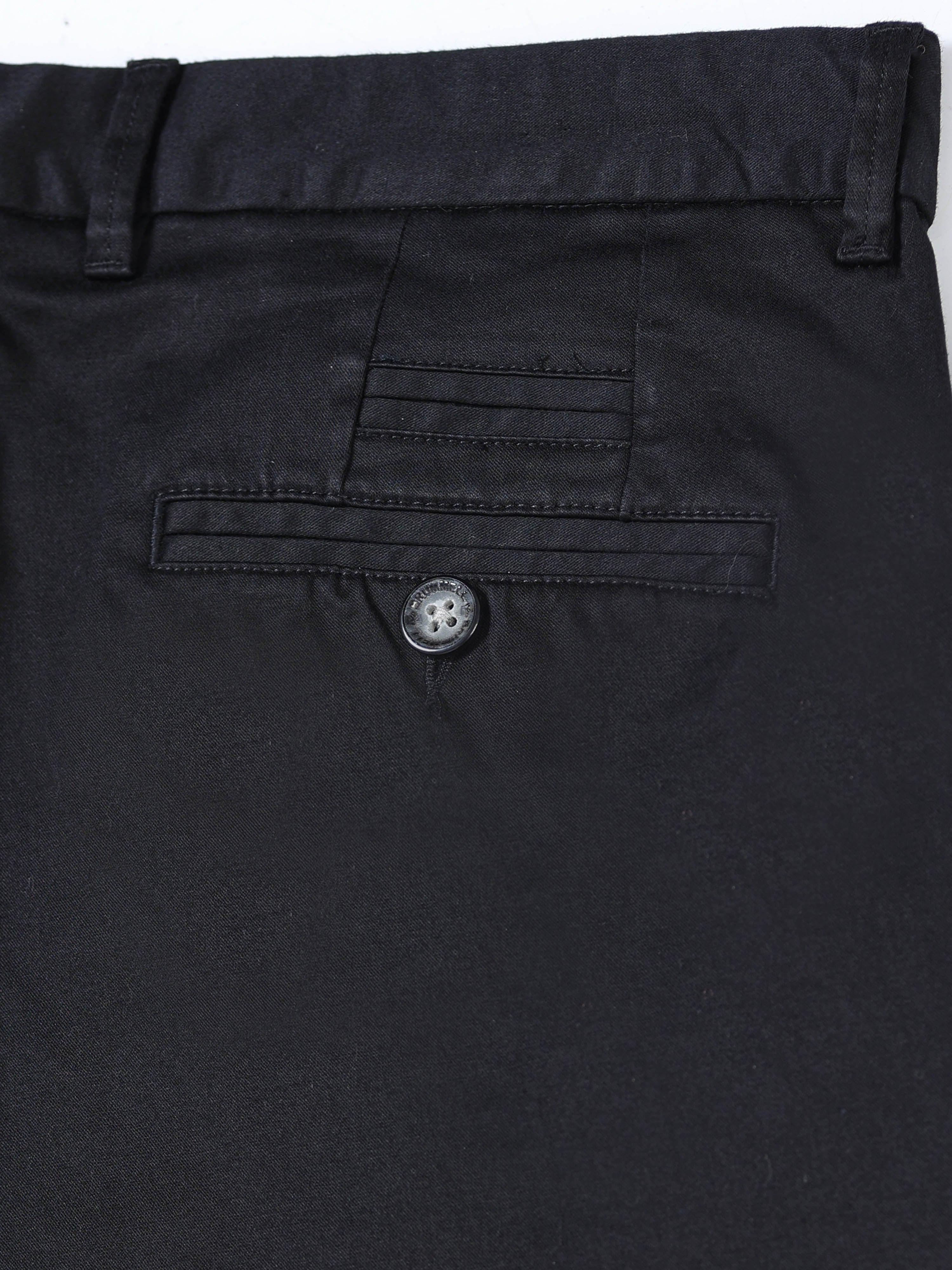 BLACK GIZZA COTTON TROUSER