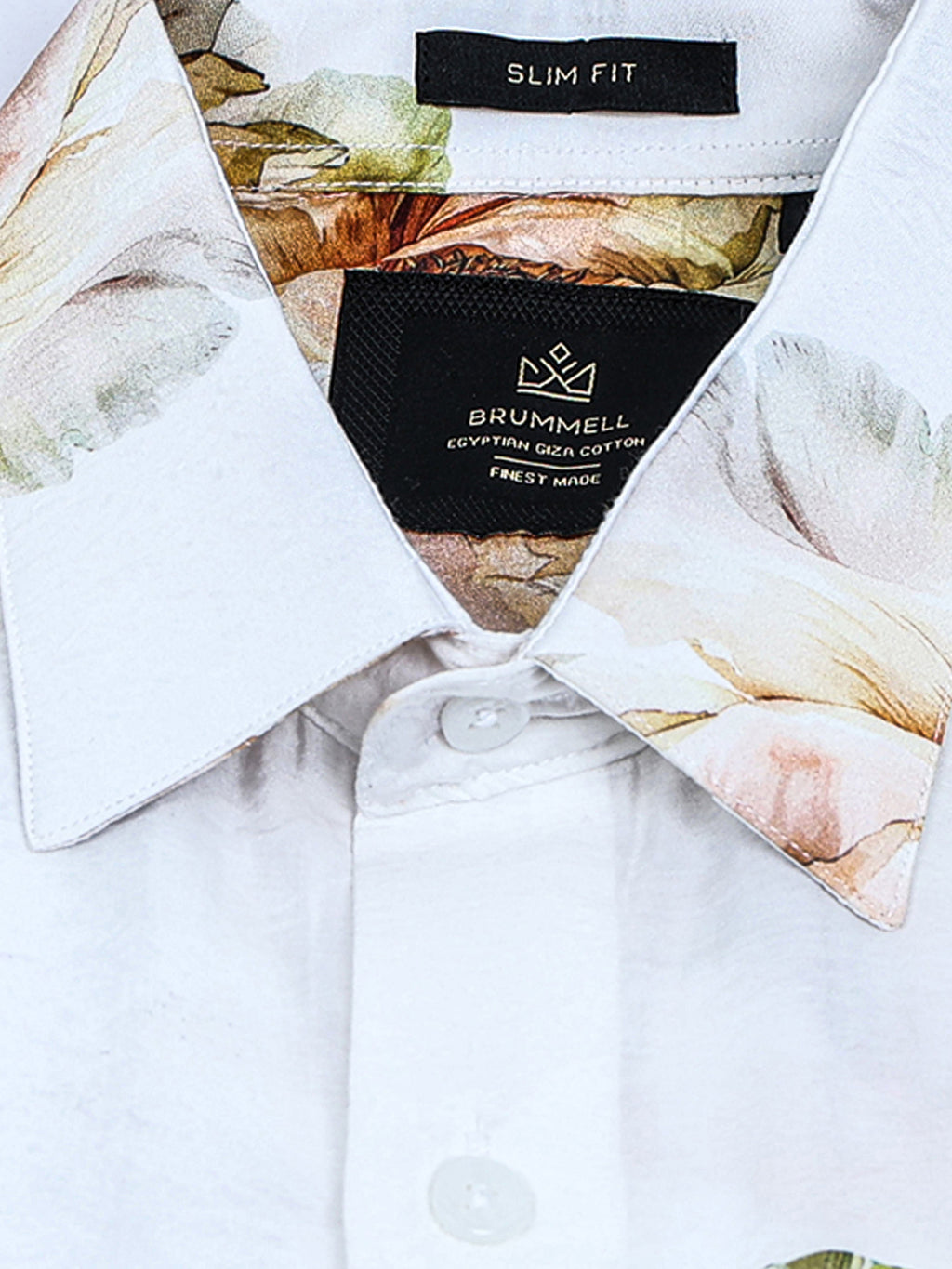 Riviera Bloom Cotton Crinkle Printed Shirt