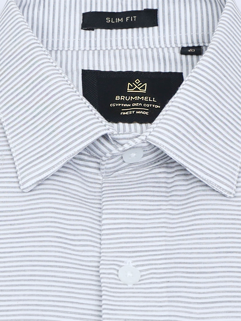 Silver Lined Heritage Stripe Shirt