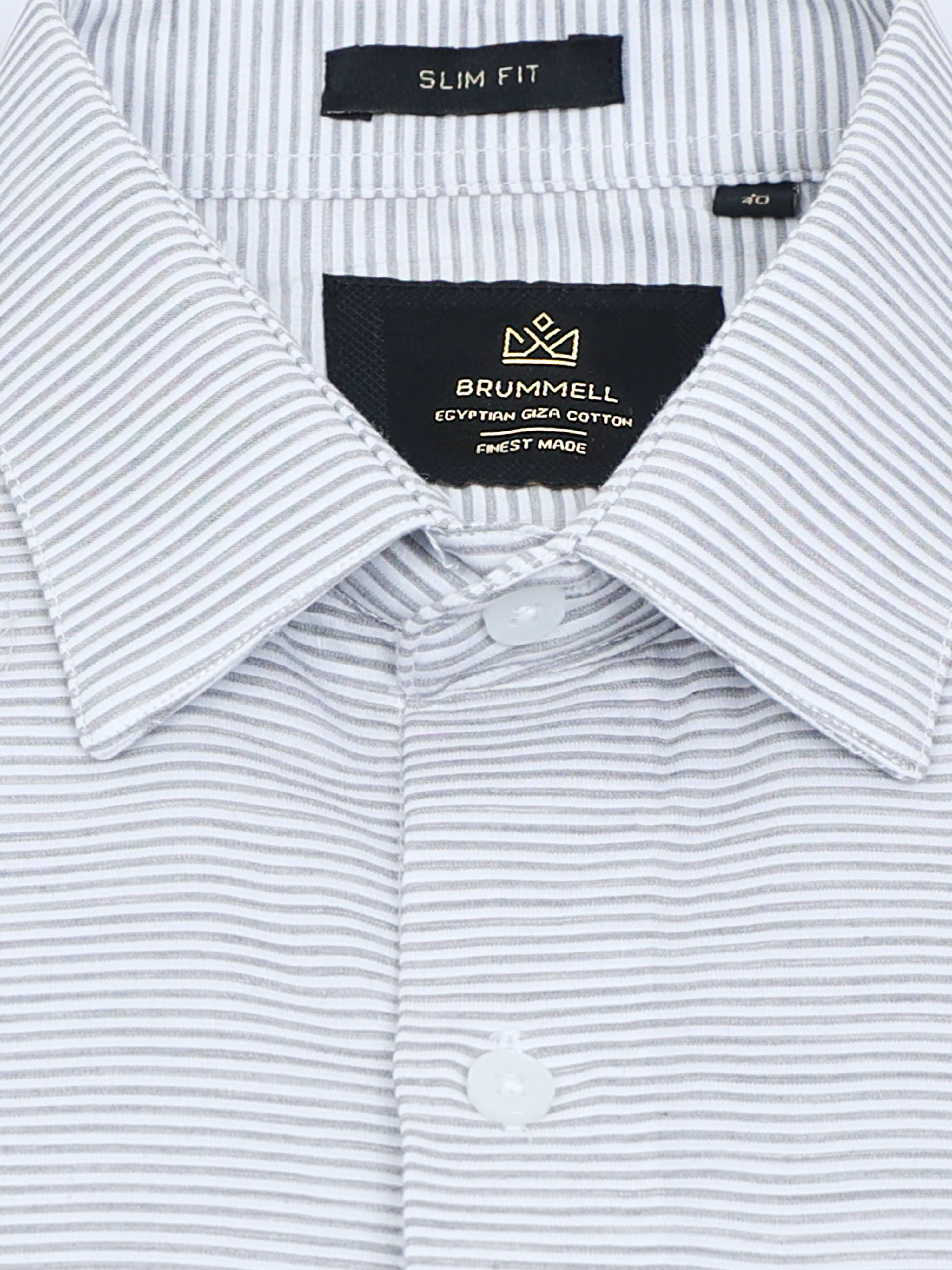 Silver Lined Heritage Stripe Shirt