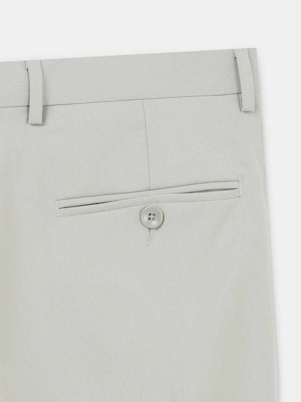 SMOKE GREY 4 WAY STRETCH VISCOSE BLEND FORMAL PANT