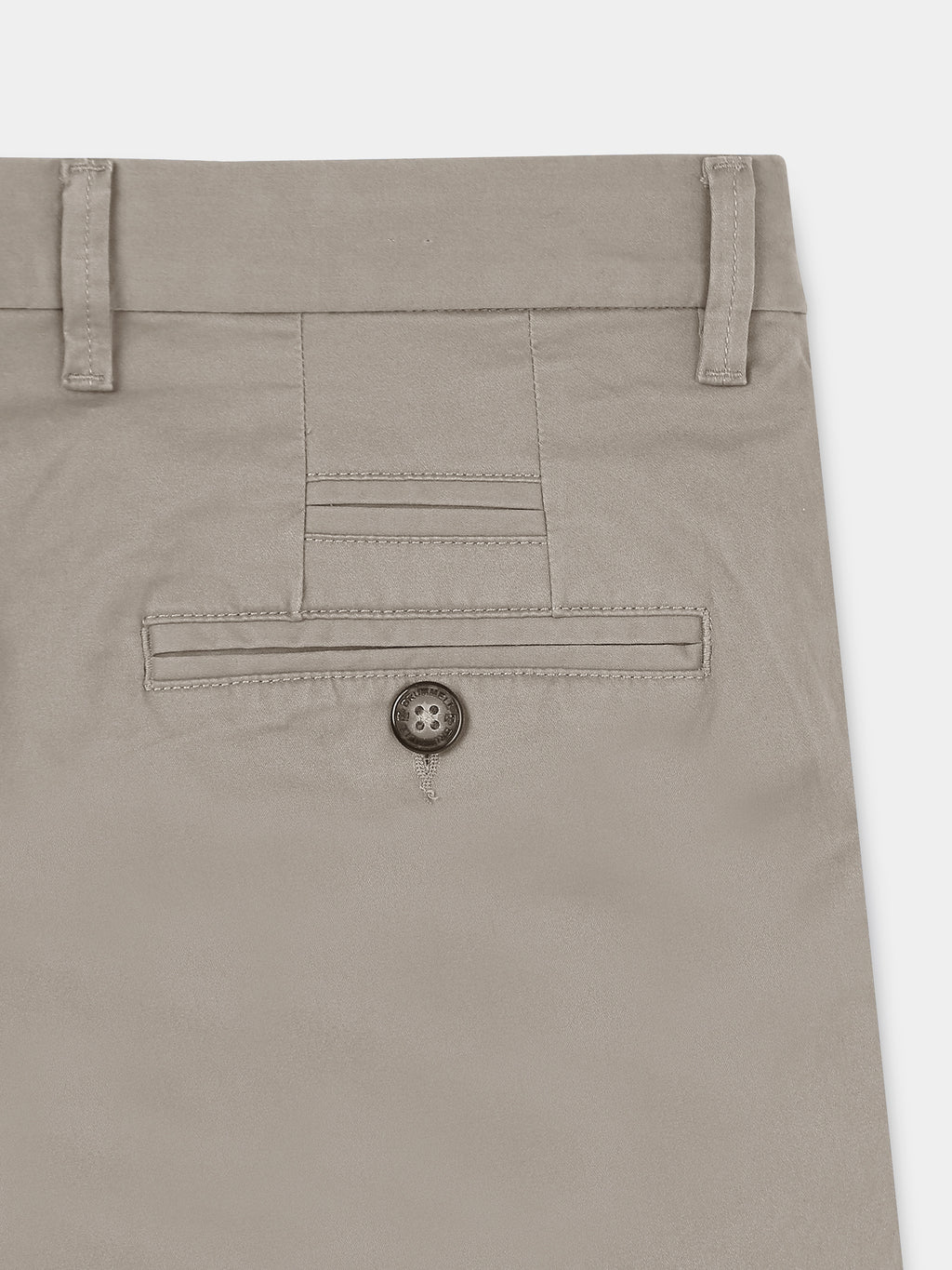 LIGHT KHAKI GAP TWILL STRETCH TROUSERS