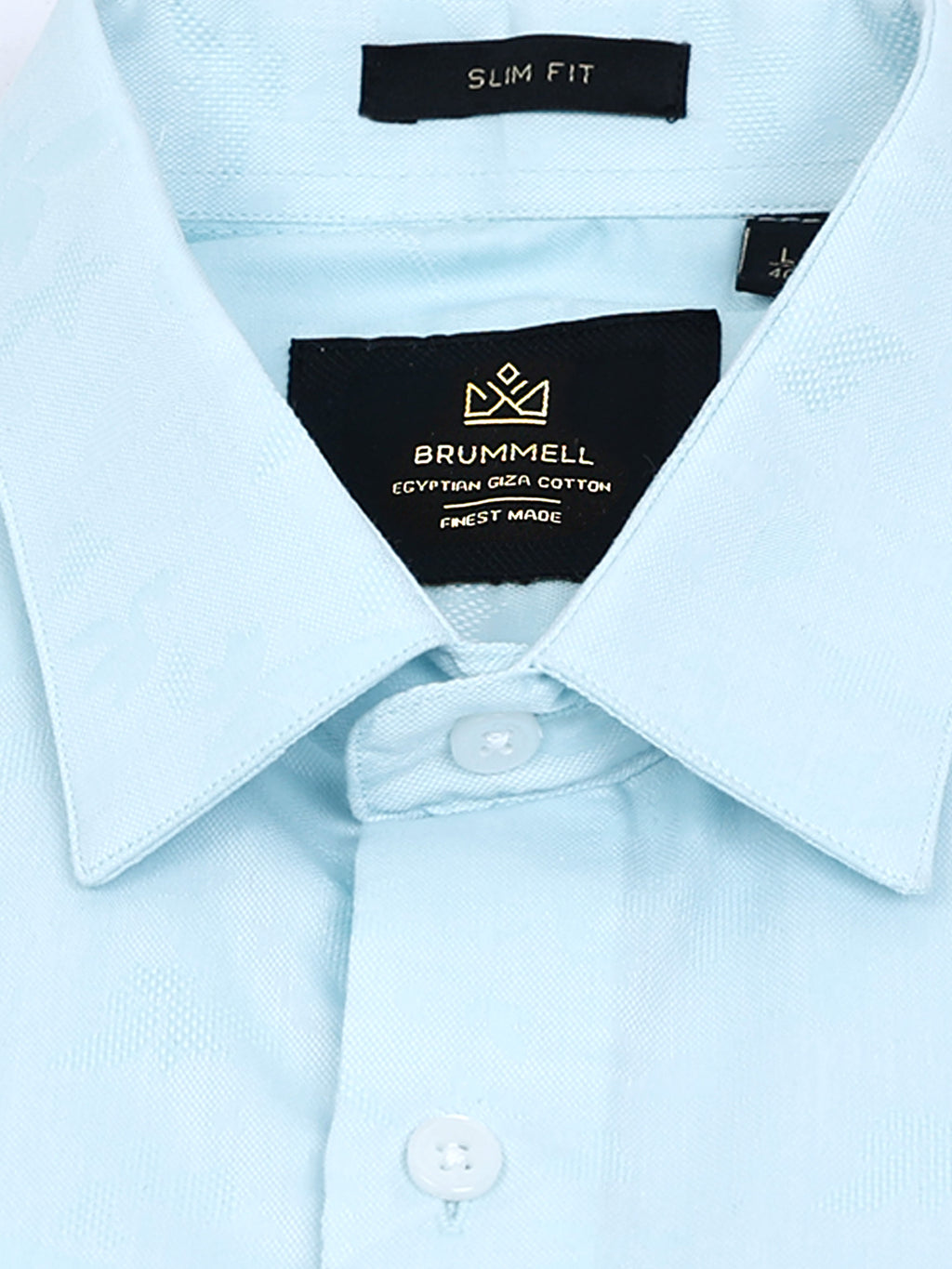 Arctic Blue Jacquard Shirt