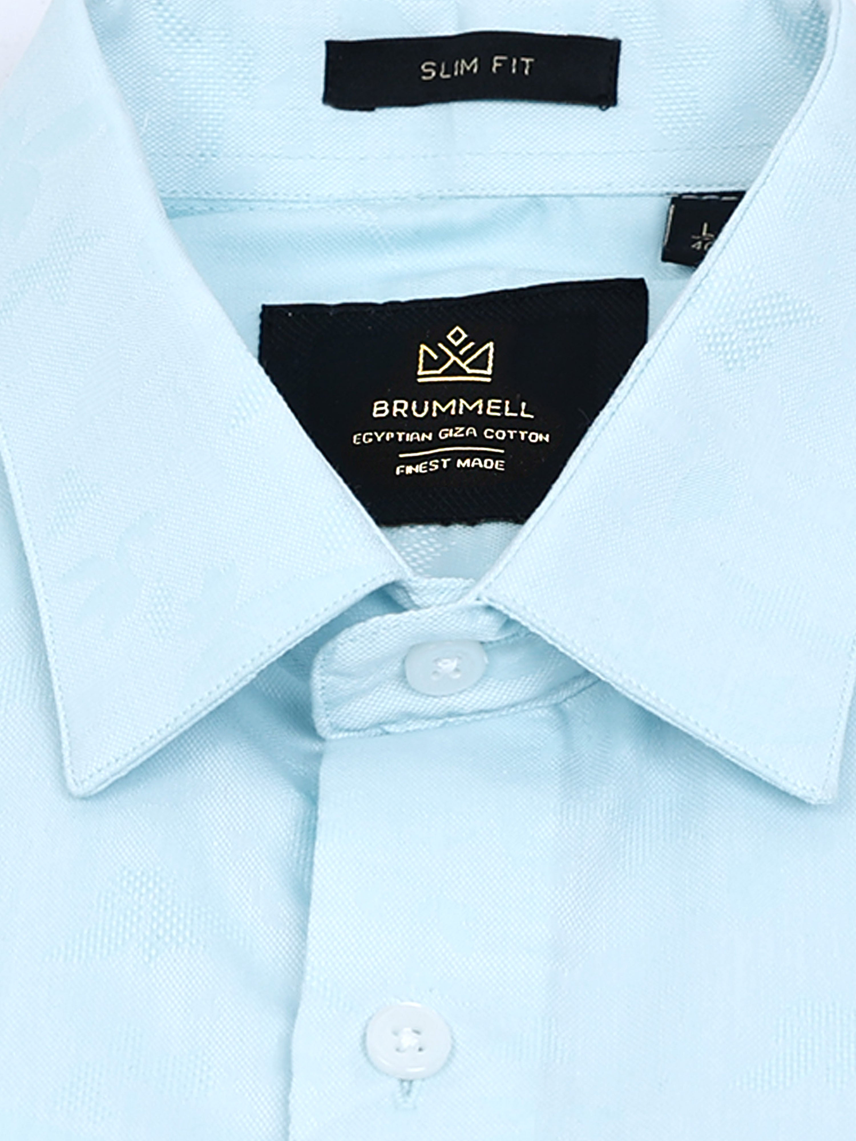 Arctic Blue Jacquard Shirt