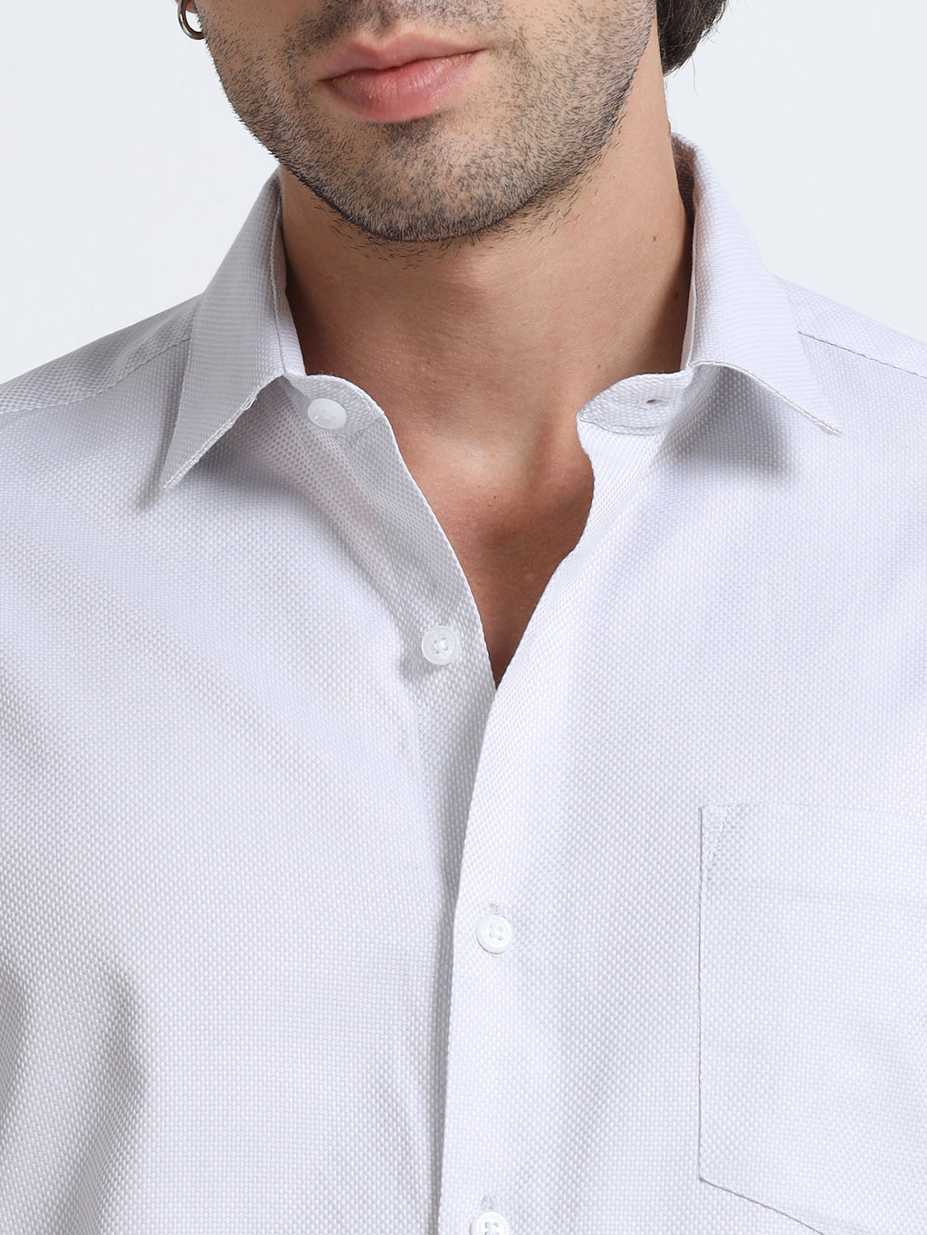 Glacier Ice Artisan Textured Shirt