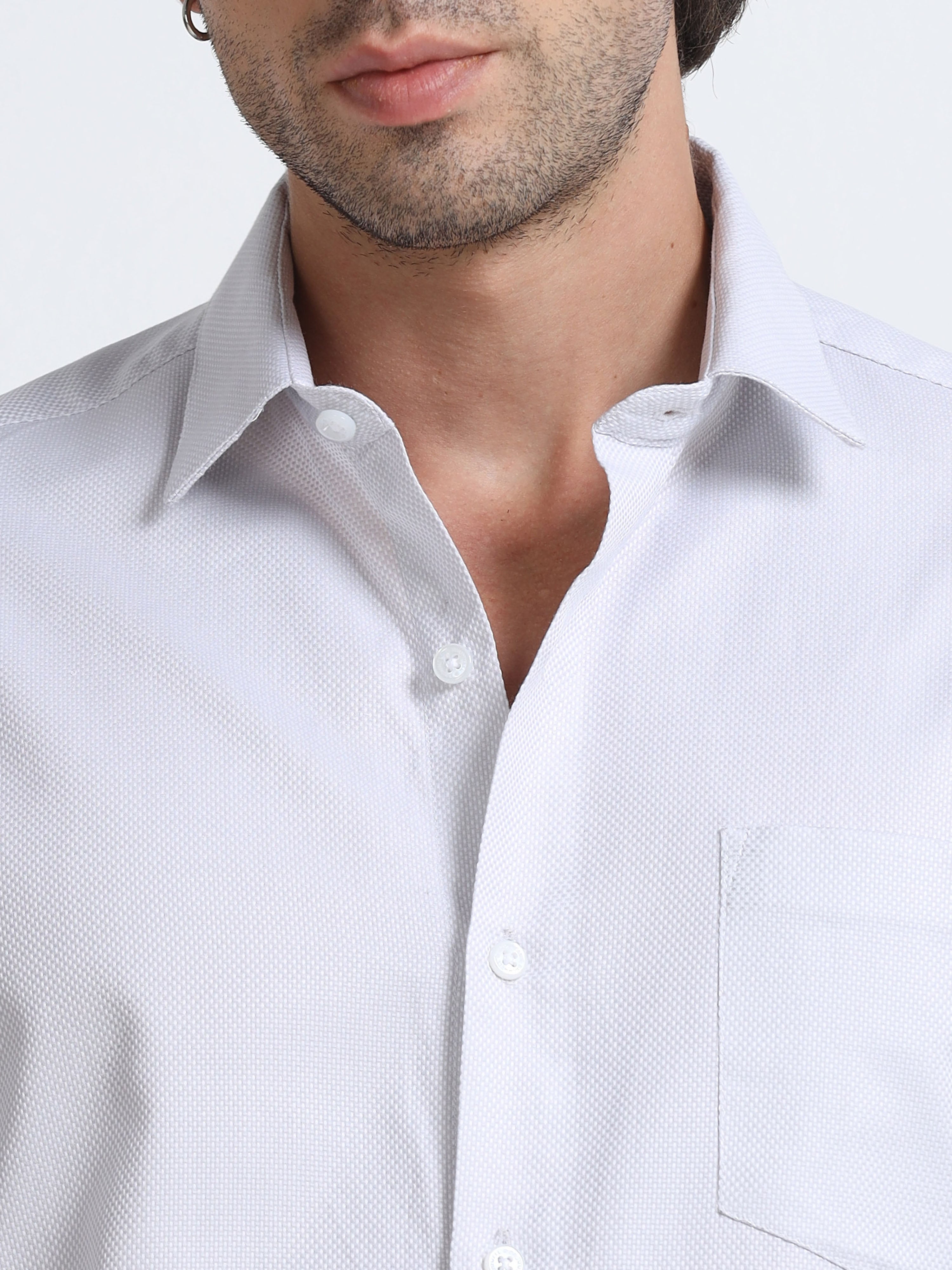 Glacier Ice Artisan Textured Shirt