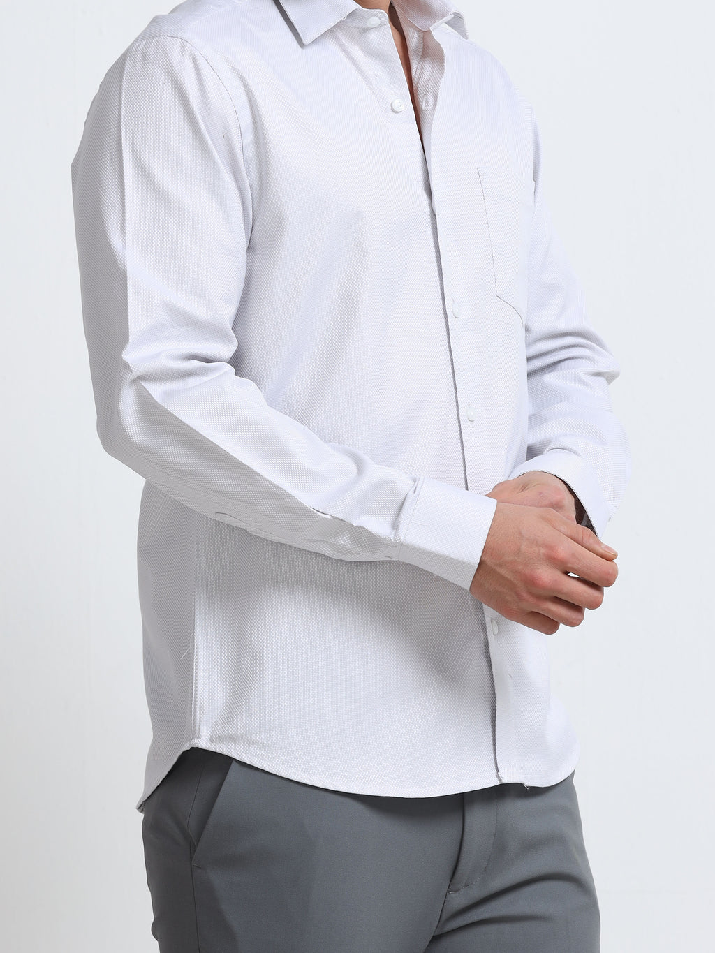 Glacier Ice Artisan Textured Shirt