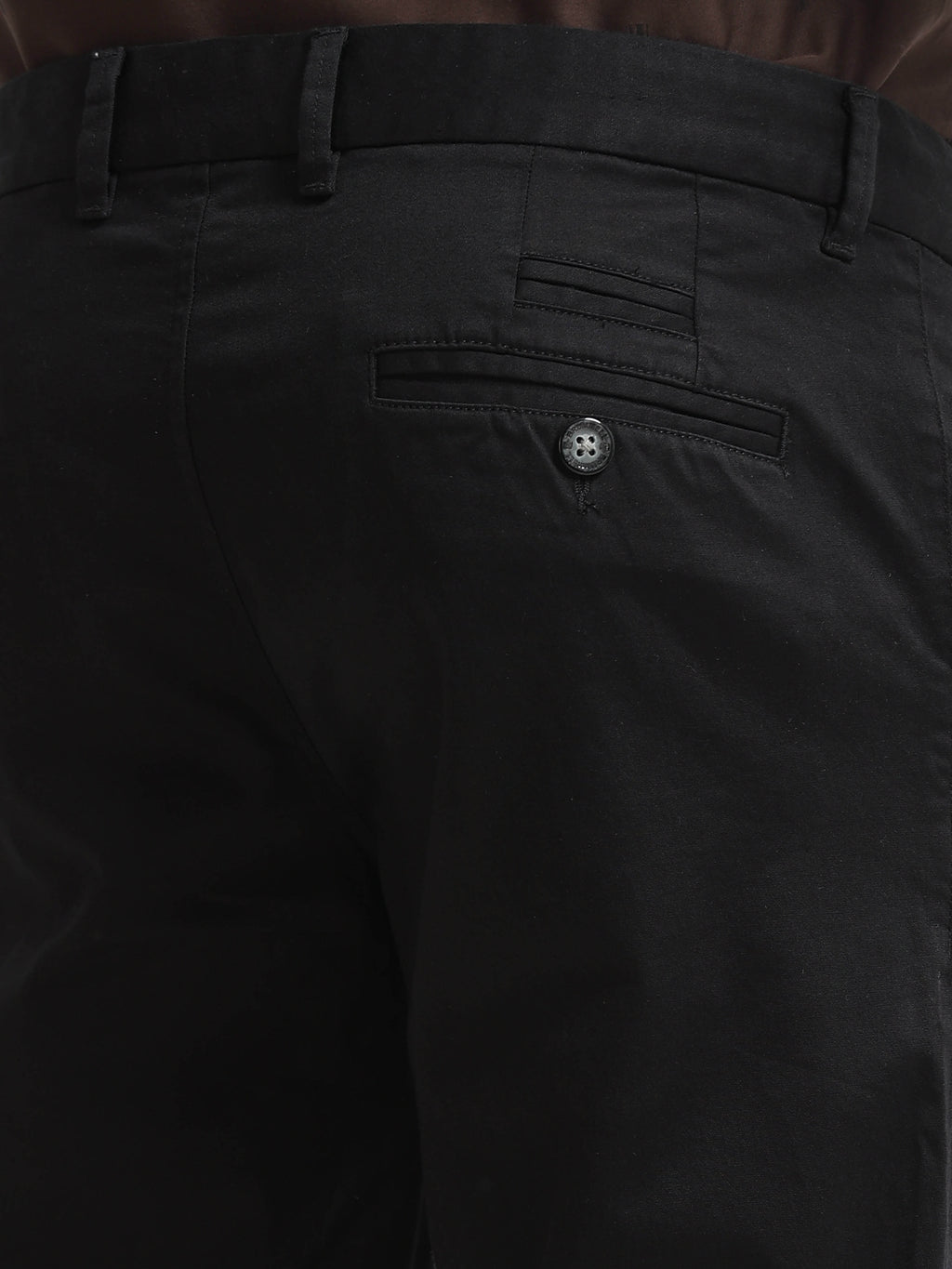 BLACK GIZZA COTTON TROUSER