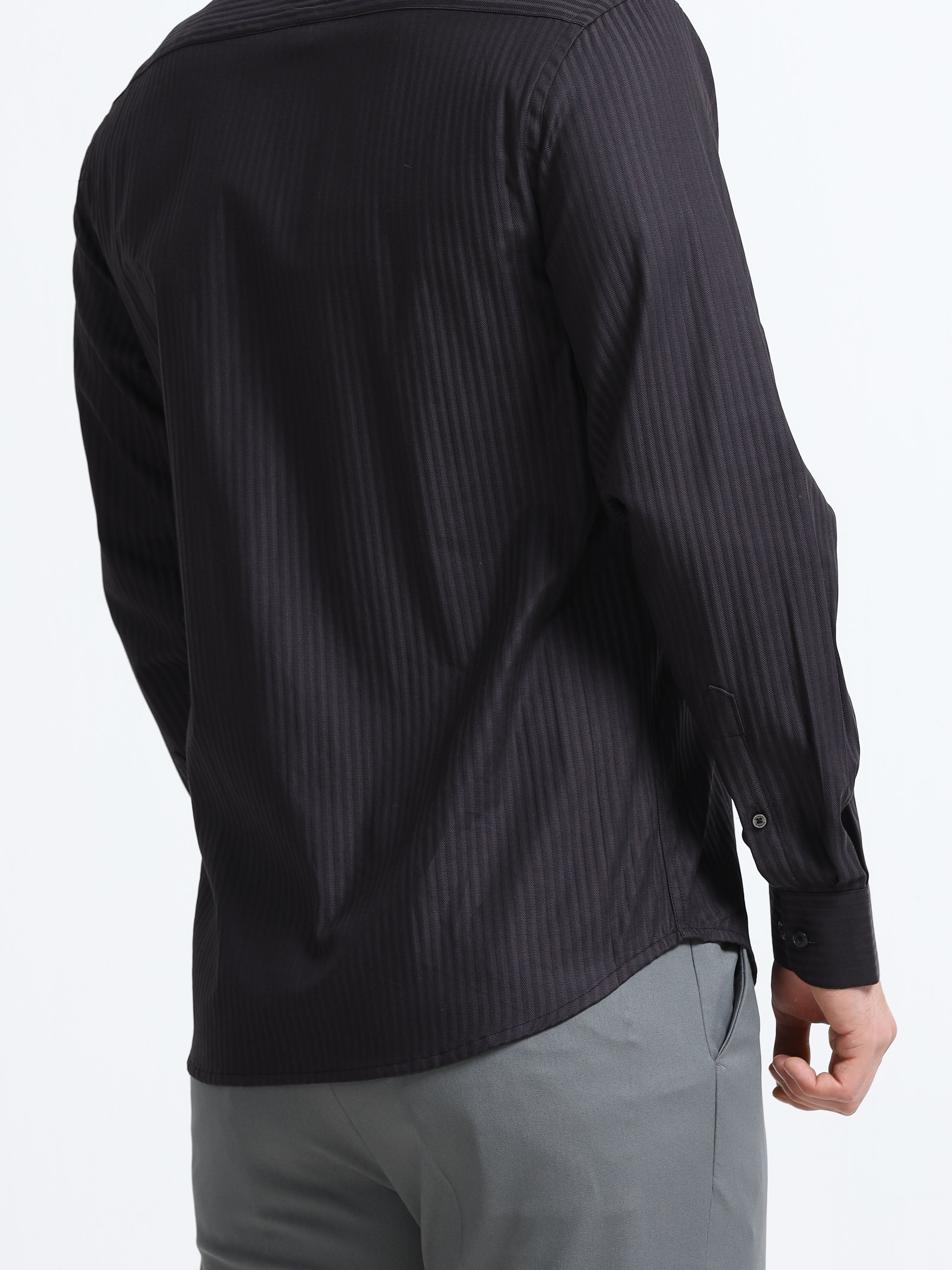 Midnight Shadow Stripe Shirt